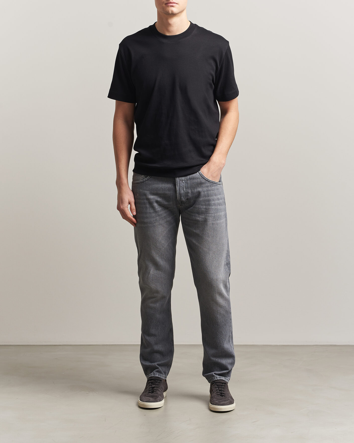 Heren | Jeans | Dondup | Icon Regular Fit Jeans Washed Grey