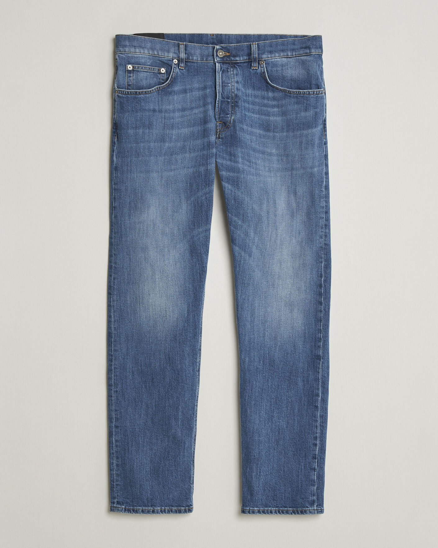 Heren | Broeken | Dondup | Icon Regular Fit Jeans Medium Blue