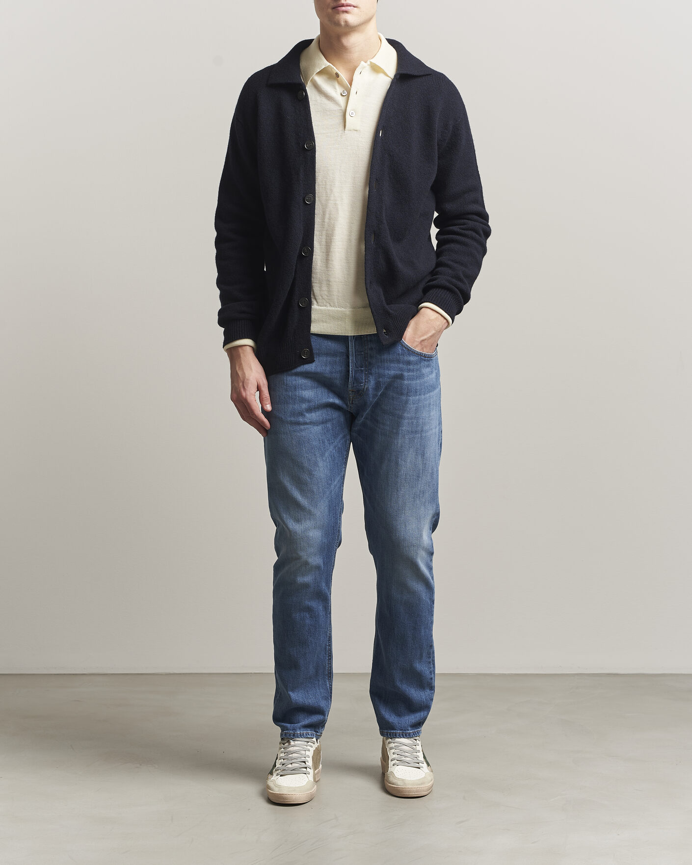 Heren | Jeans | Dondup | Icon Regular Fit Jeans Medium Blue