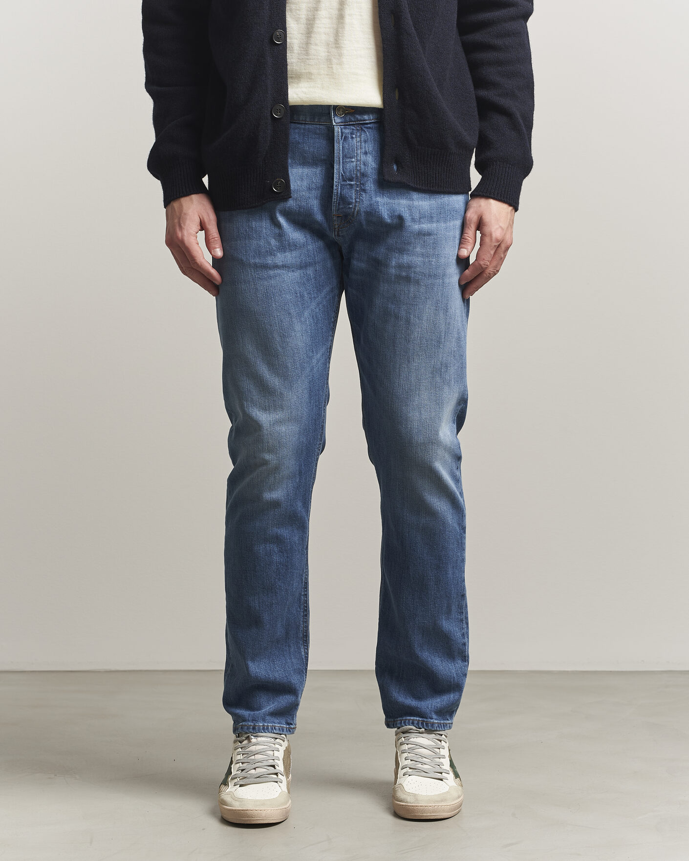 Heren | Broeken | Dondup | Icon Regular Fit Jeans Medium Blue