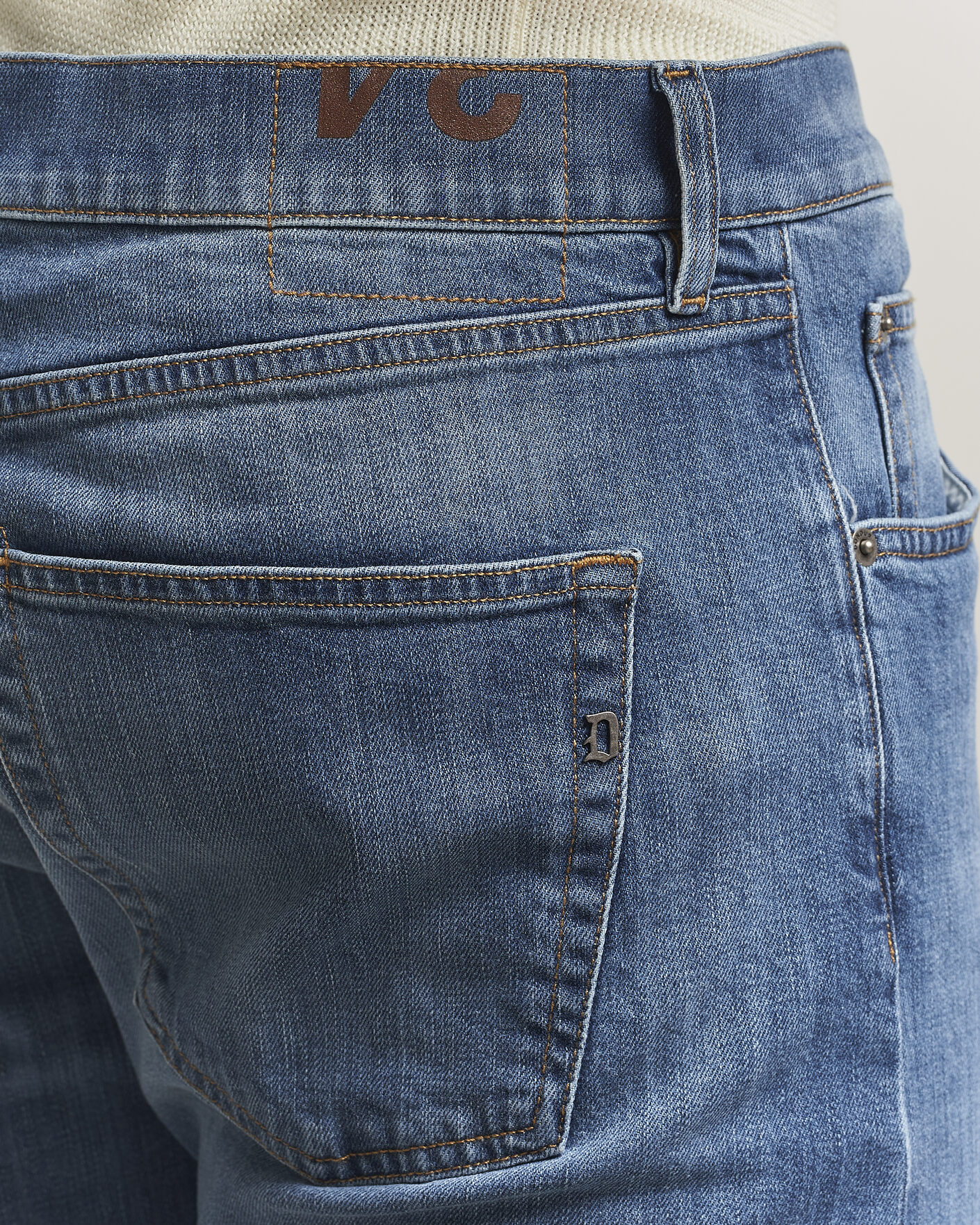 Heren | Broeken | Dondup | Icon Regular Fit Jeans Medium Blue