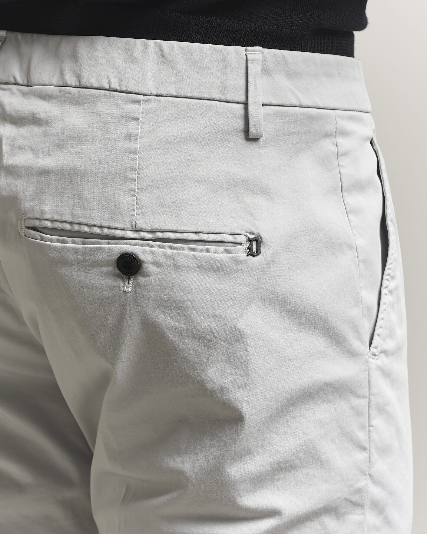 Heren | Broeken | Dondup | Spiritisimo Cotton Chinos Light Grey