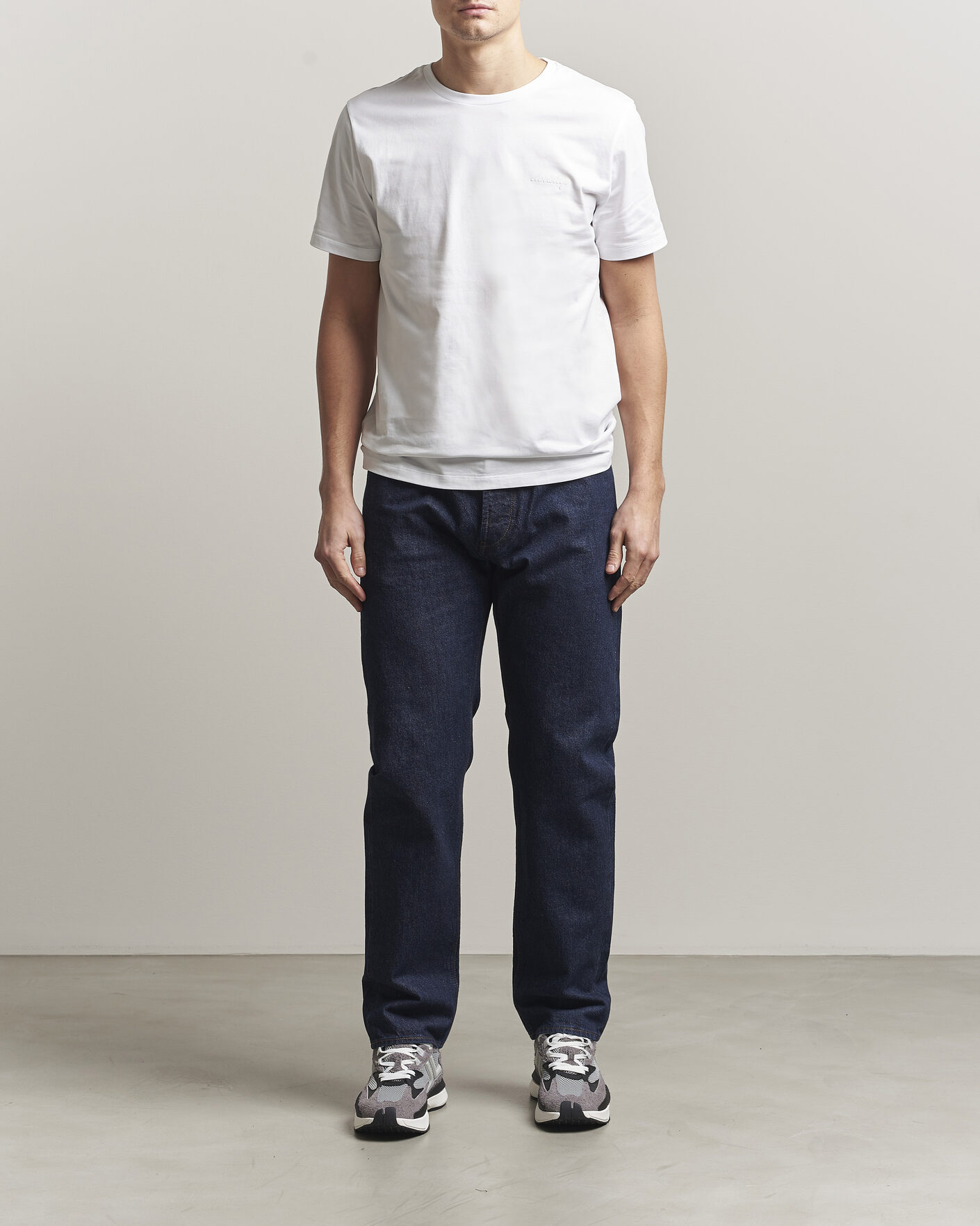 Heren | T-shirts | Dondup | Logo Crew Neck T-Shirt White