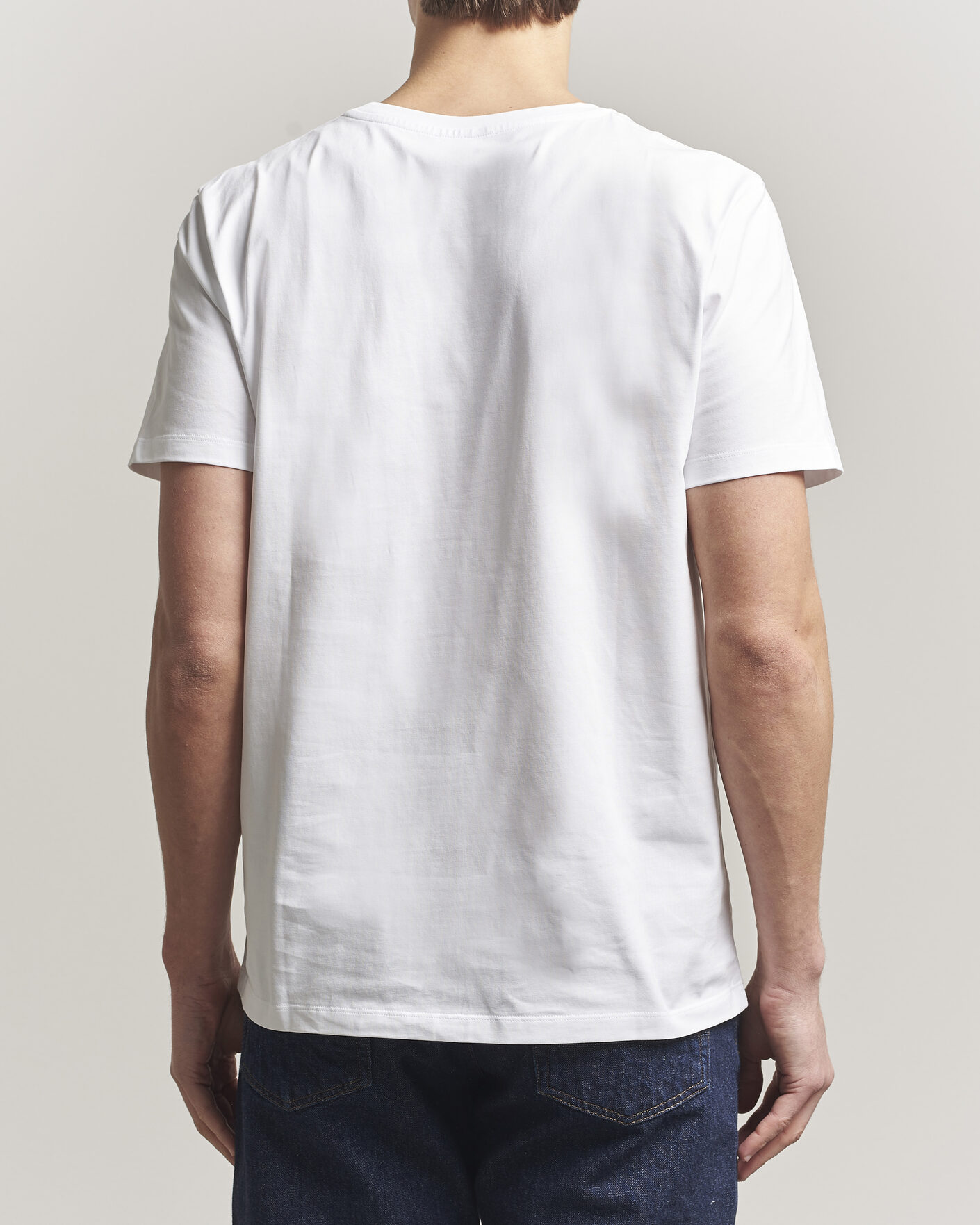 Heren | T-shirts | Dondup | Logo Crew Neck T-Shirt White