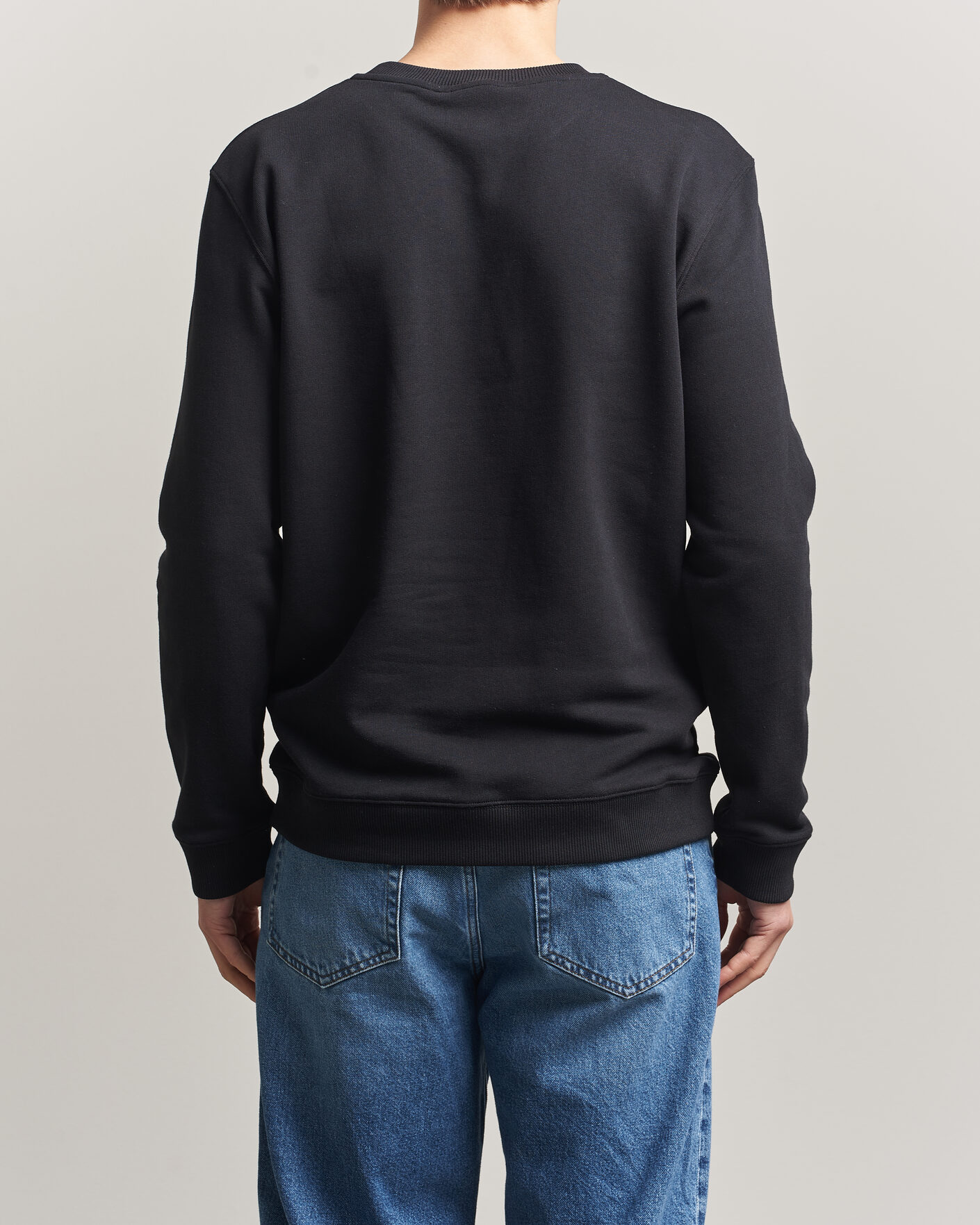 Heren | Truien | Dondup | Logo Crew Neck Sweatshirt Black