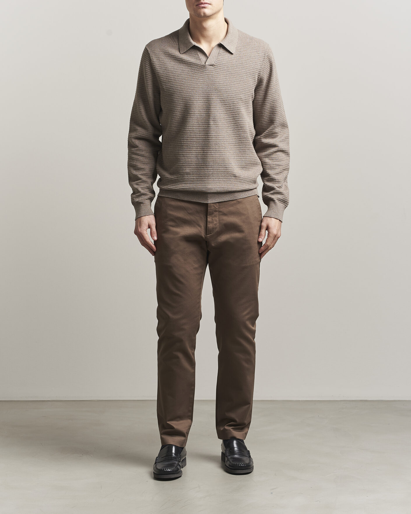 Heren | Broeken | NN07 | Theo Regular Fit Stretch Chinos Mable Husk
