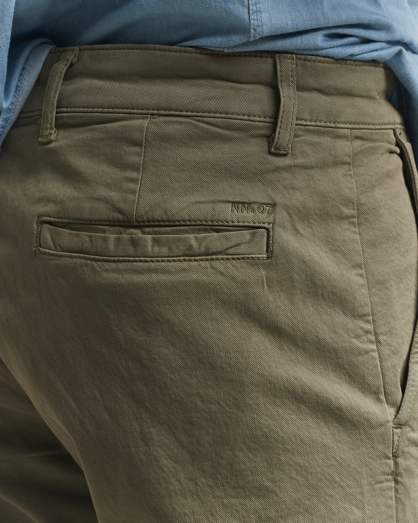 Heren | Broeken | NN07 | Aden Regular Fit Chinos Capers Green