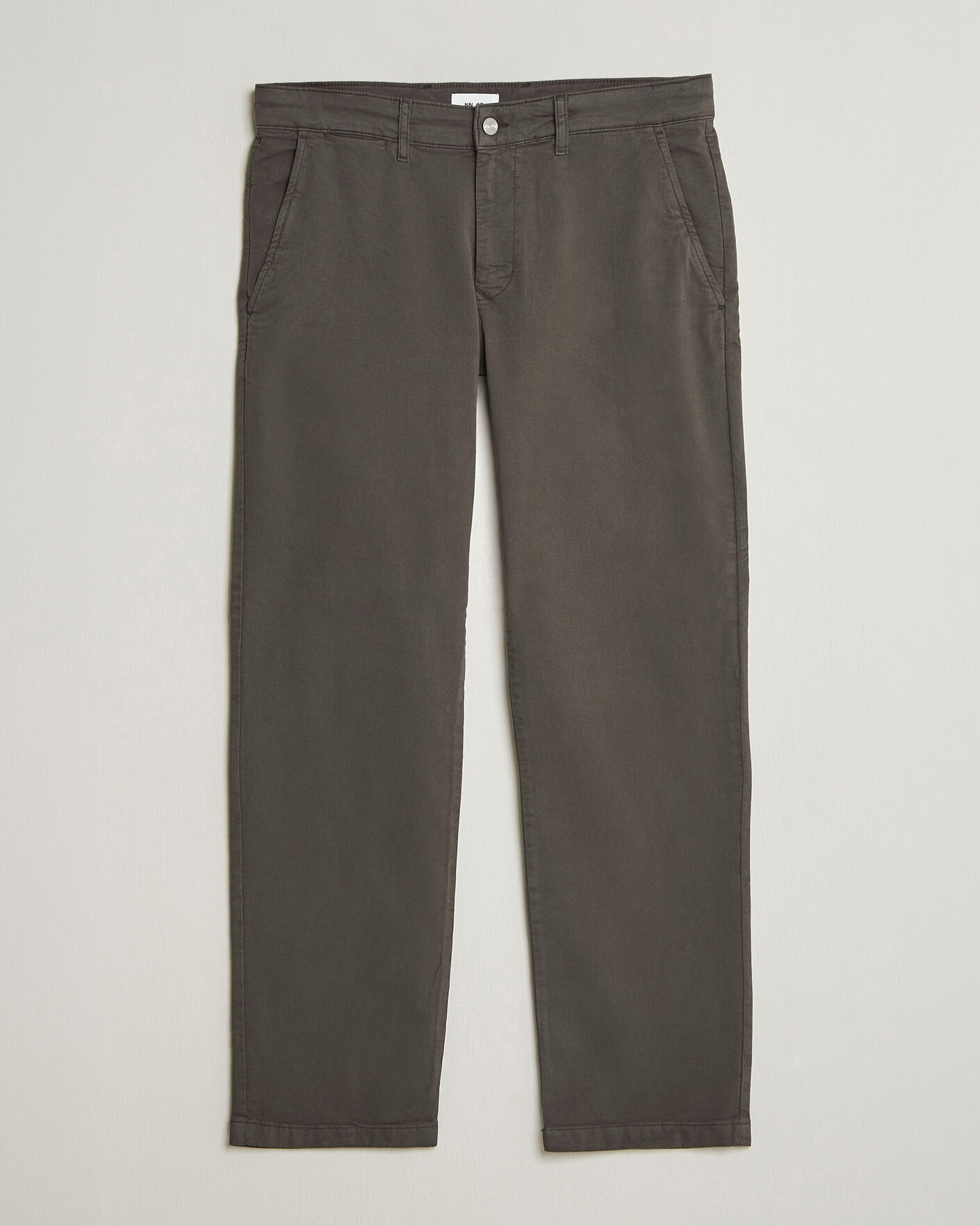 Heren | Broeken | NN07 | Aden Regular Fit Chinos Dark Army