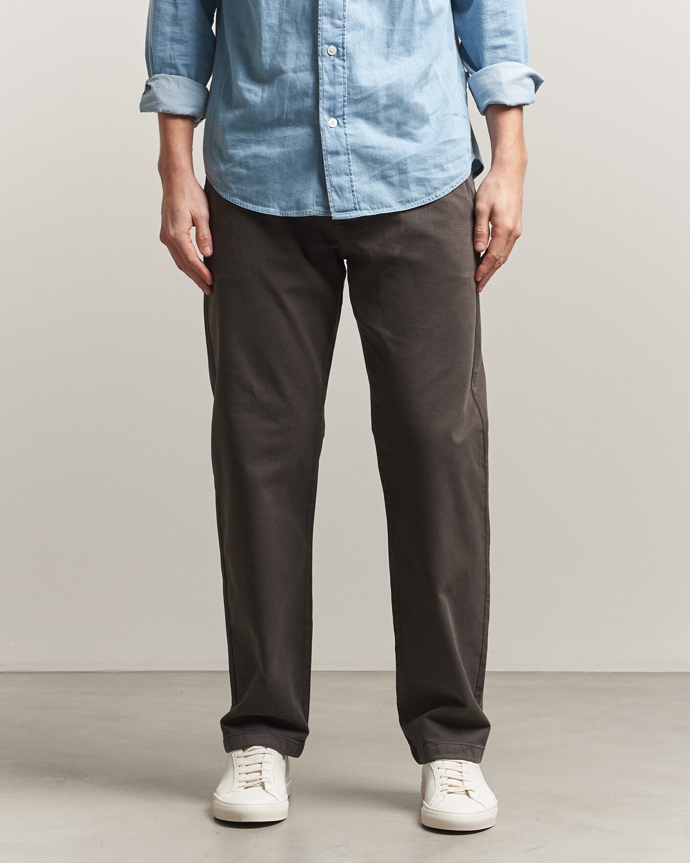 Heren | Broeken | NN07 | Aden Regular Fit Chinos Dark Army