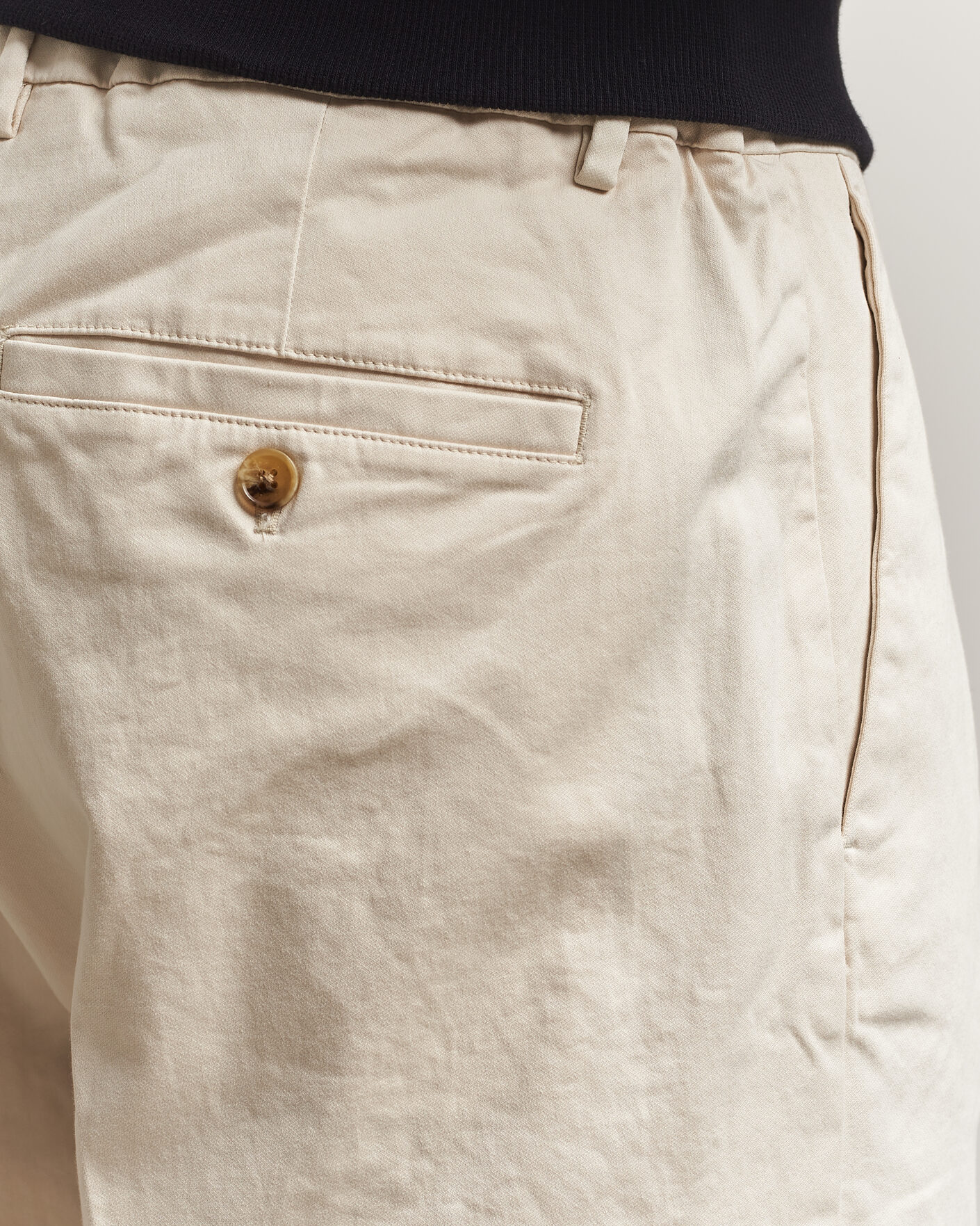Heren | Broeken | NN07 | Kay Cotton Pleated Trousers Ivory
