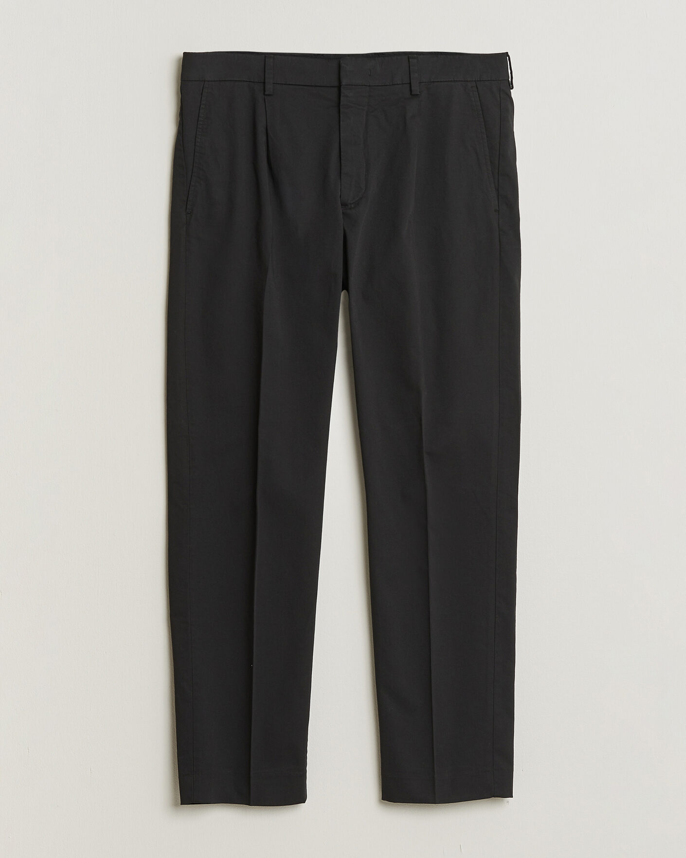 Heren | Broeken | NN07 | Bill Pleated Trousers Black