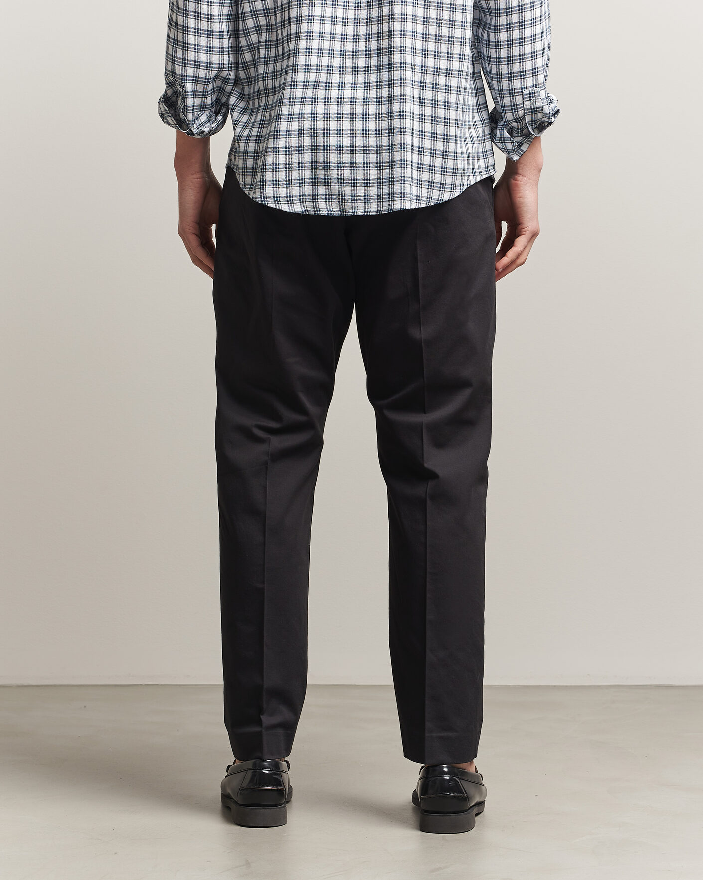 Heren | Broeken | NN07 | Bill Pleated Trousers Black