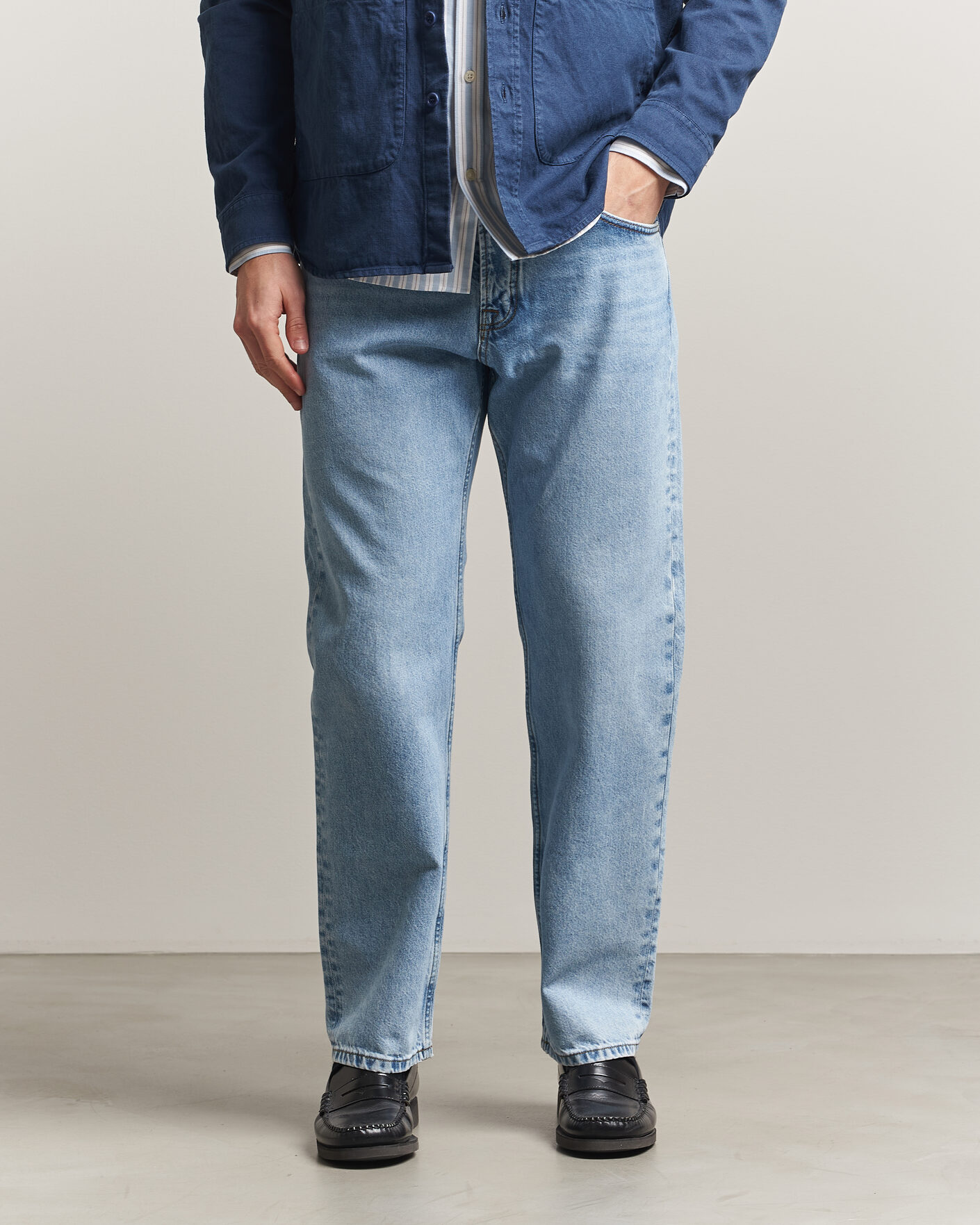 Heren | Overhemden | NN07 | Sonny Regular Fit Jeans Light Indigo