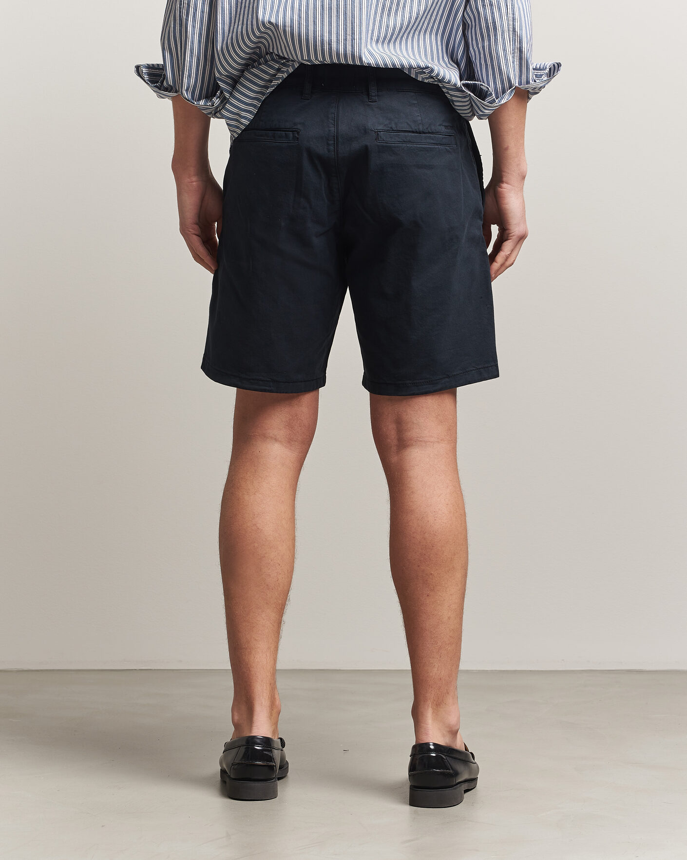 Heren | Korte broek | NN07 | Aden Regular Fit Chino Shorts Navy Blue