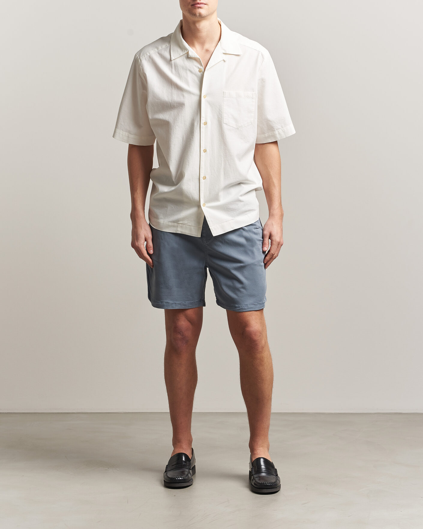 Heren | Korte broek | NN07 | Gregor Drawstring Shorts Stone Blue