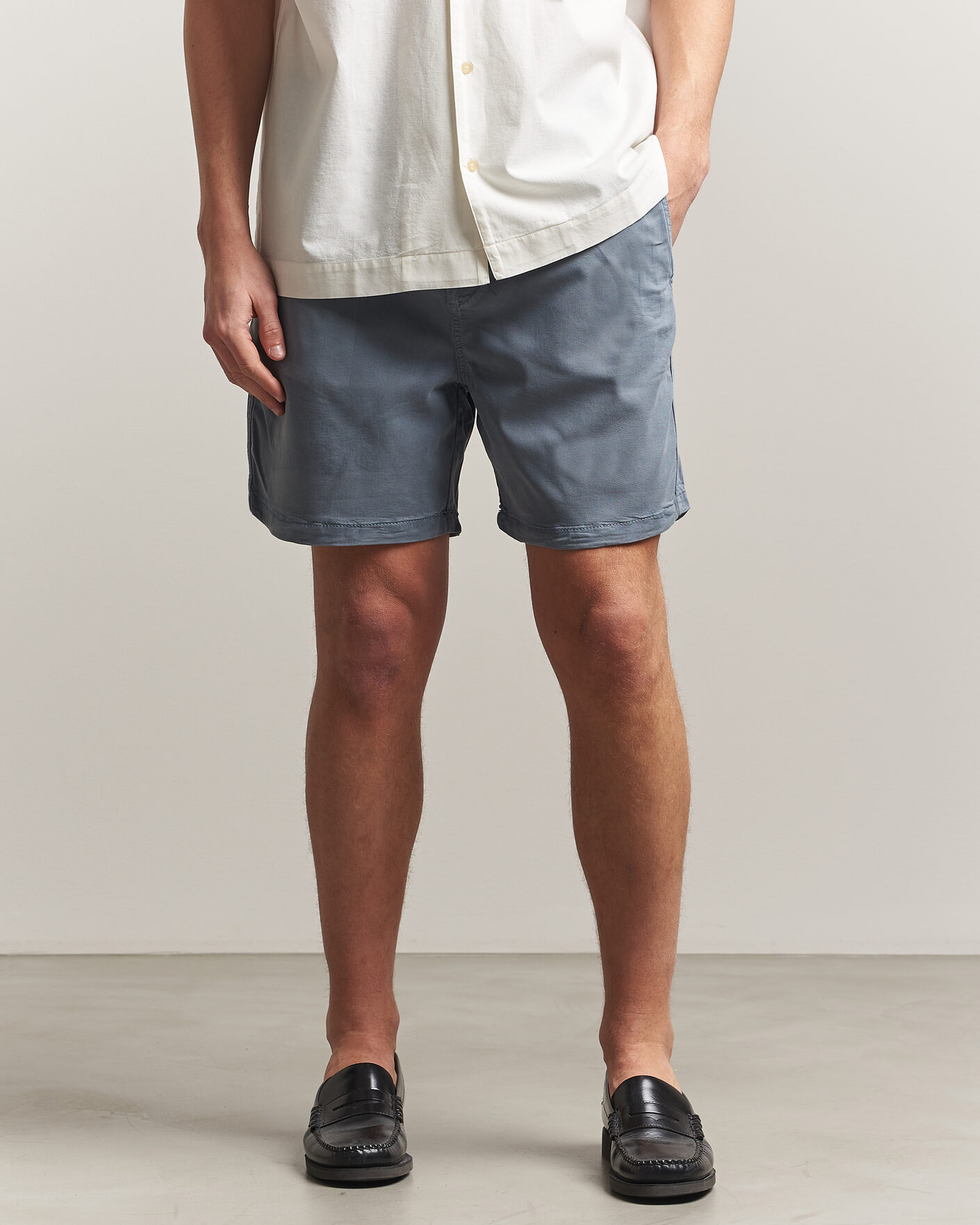 Heren | Korte broek | NN07 | Gregor Drawstring Shorts Stone Blue