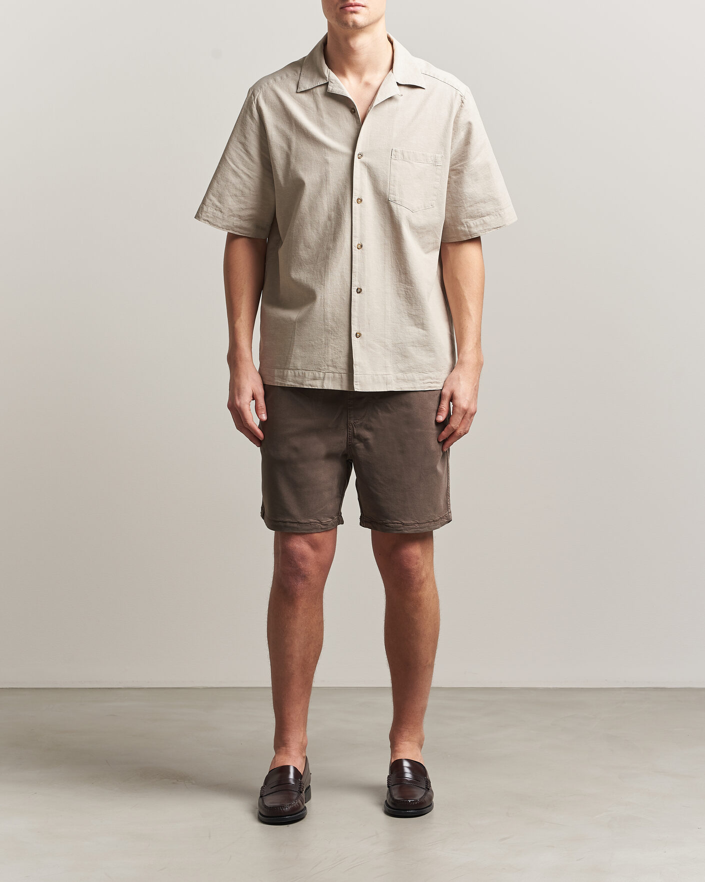 Heren | Korte broek | NN07 | Gregor Drawstring Shorts Mable Husk