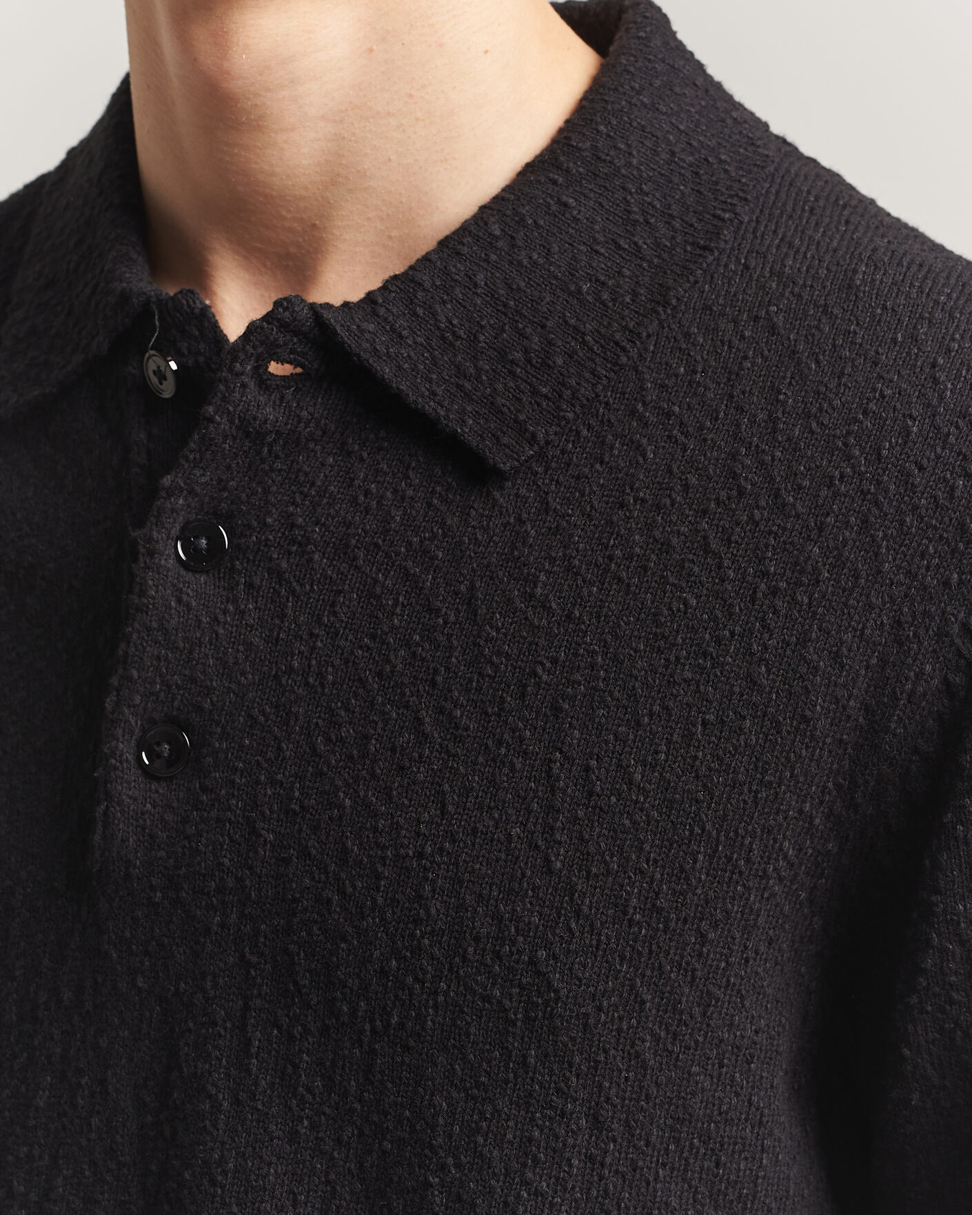 Heren | Polo's | NN07 | Randy Knitted Polo Black