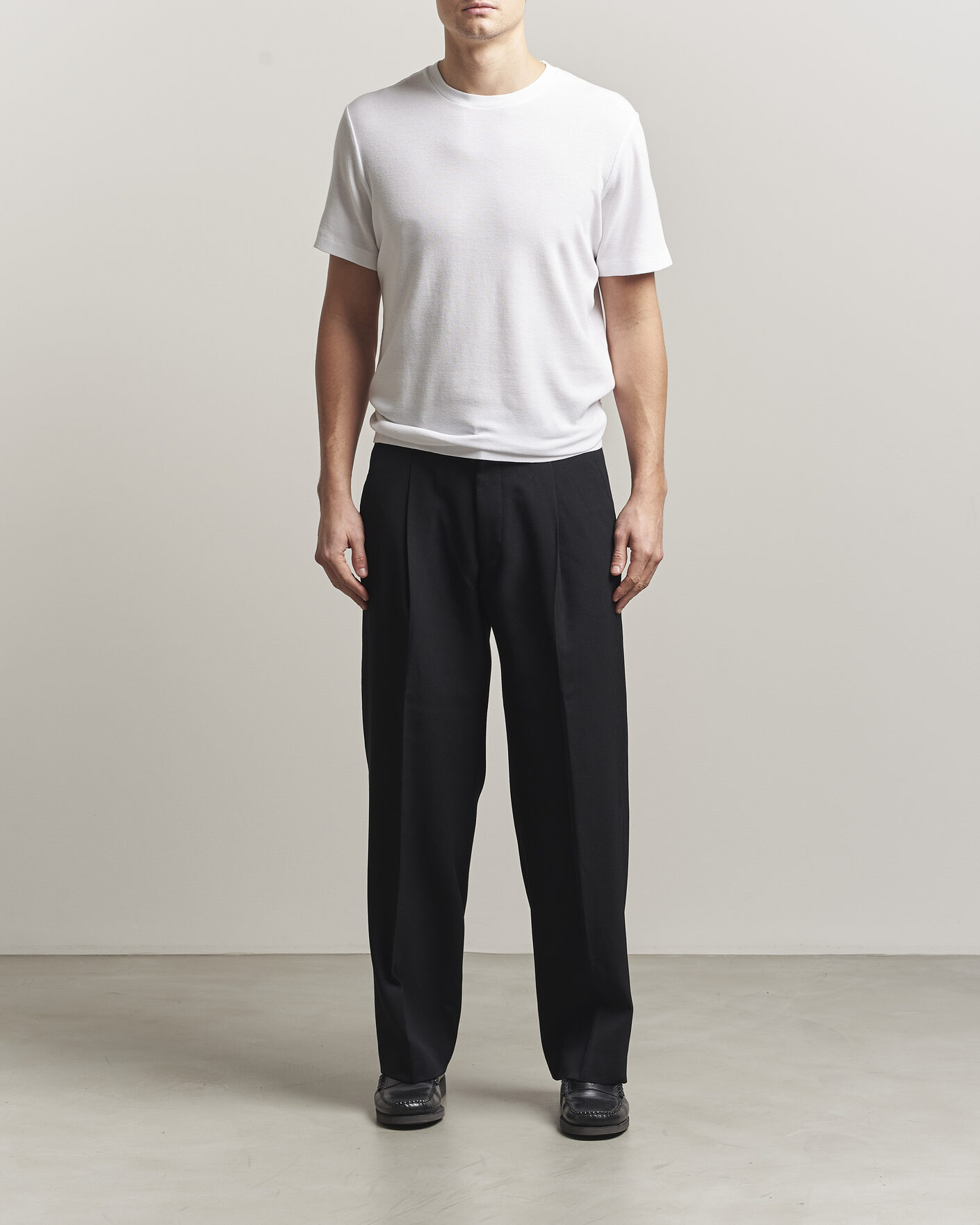 Heren | T-shirts | NN07 | Clive Crew Neck T-Shirt White