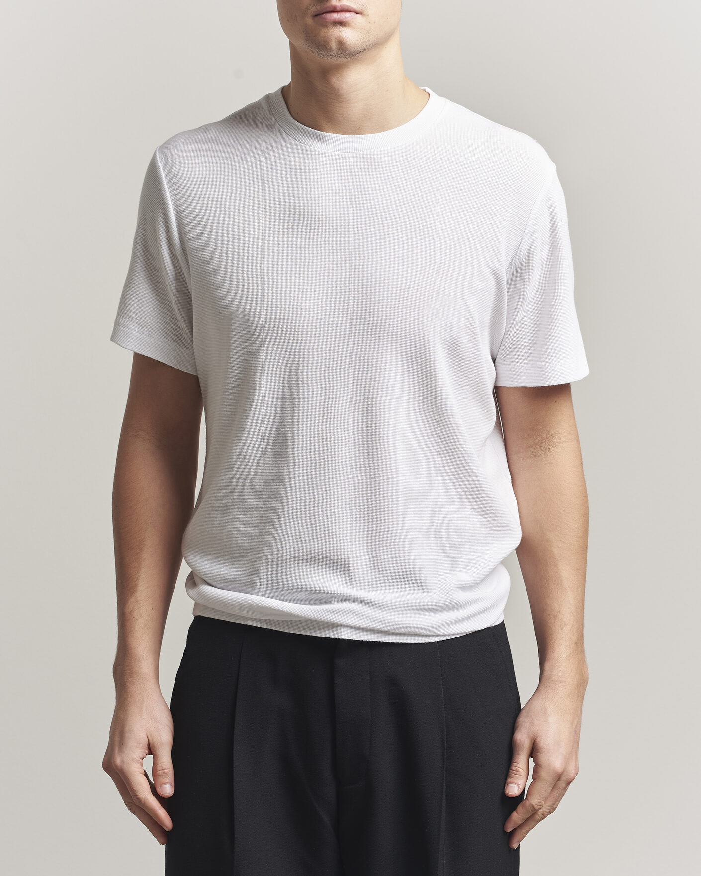 Heren | T-shirts | NN07 | Clive Crew Neck T-Shirt White