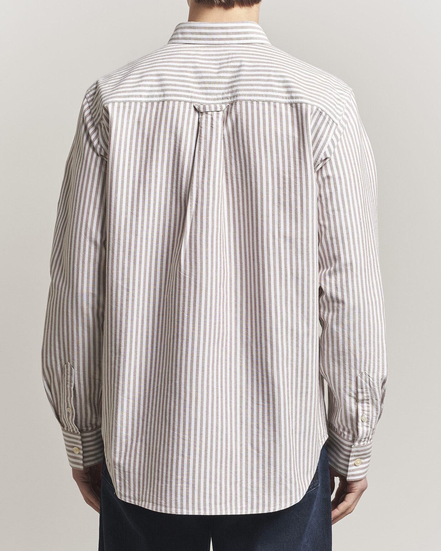 Heren | Overhemden | NN07 | Colby Oxford Shirt Terracotta/White