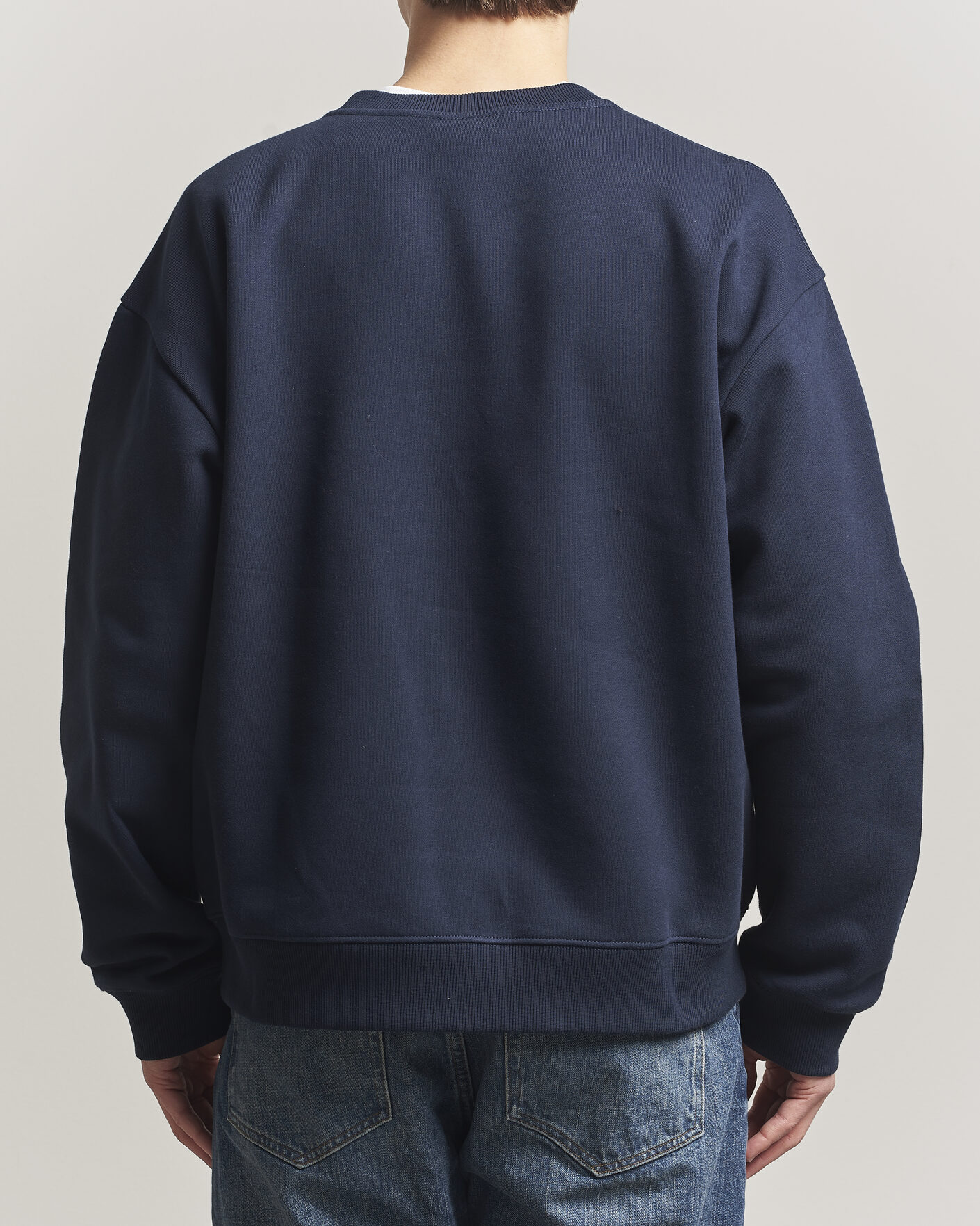Heren | Truien | NN07 | David Crew Neck Sweatshirt Navy Blue