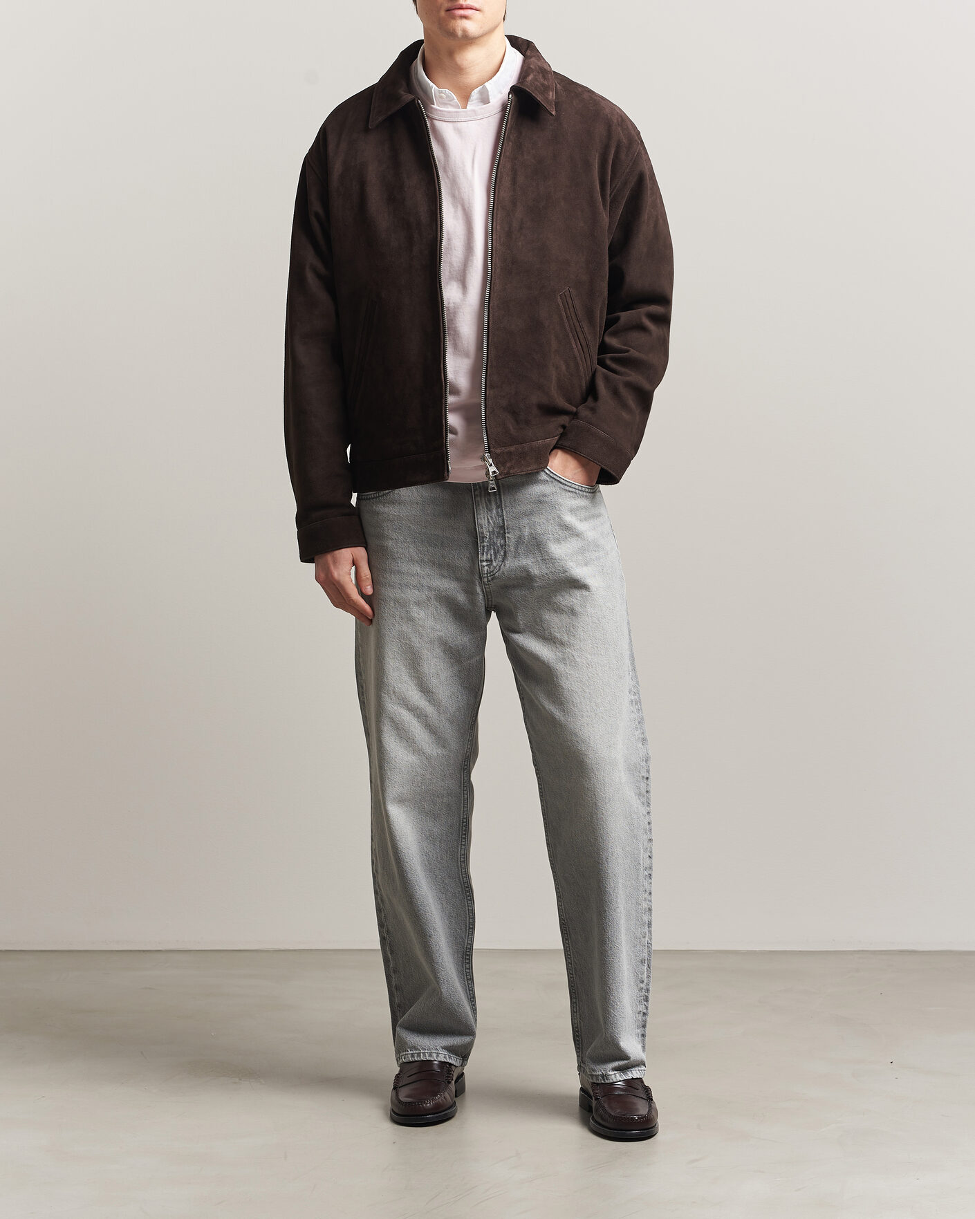 Heren | Jeans | NN07 | Otis Loose Fit Jeans Medium Grey