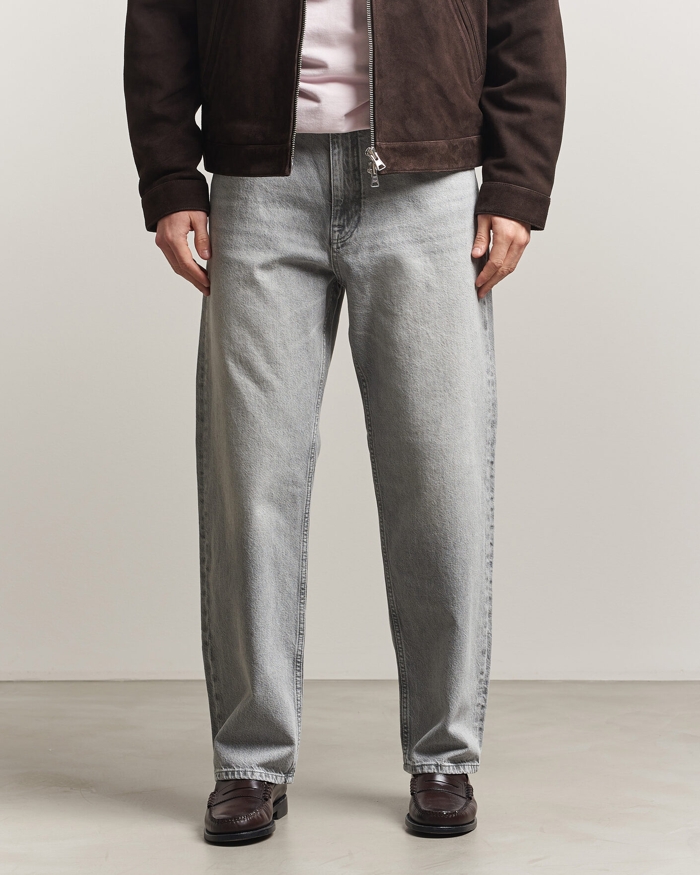 Heren | Jeans | NN07 | Otis Loose Fit Jeans Medium Grey