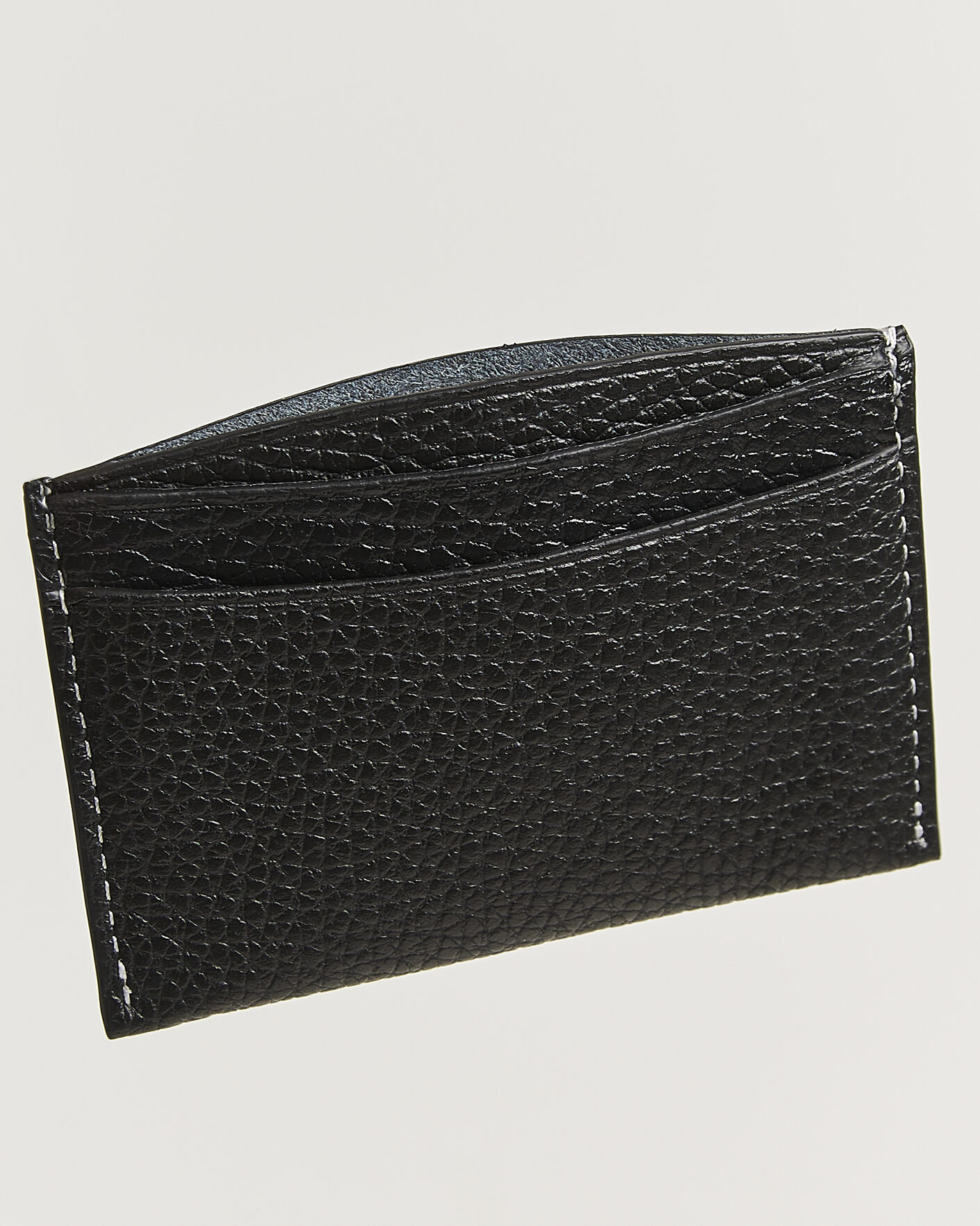 Heren | Portemonnees | NN07 | Grained Leather Card Holder Black