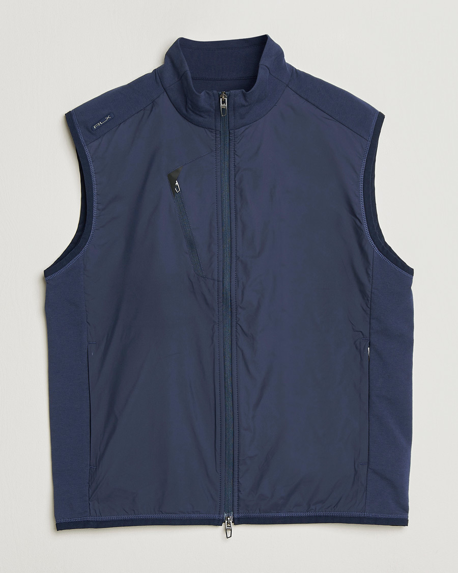 Heren | Gilets | RLX Ralph Lauren | Tech Terry Vest Refined Navy