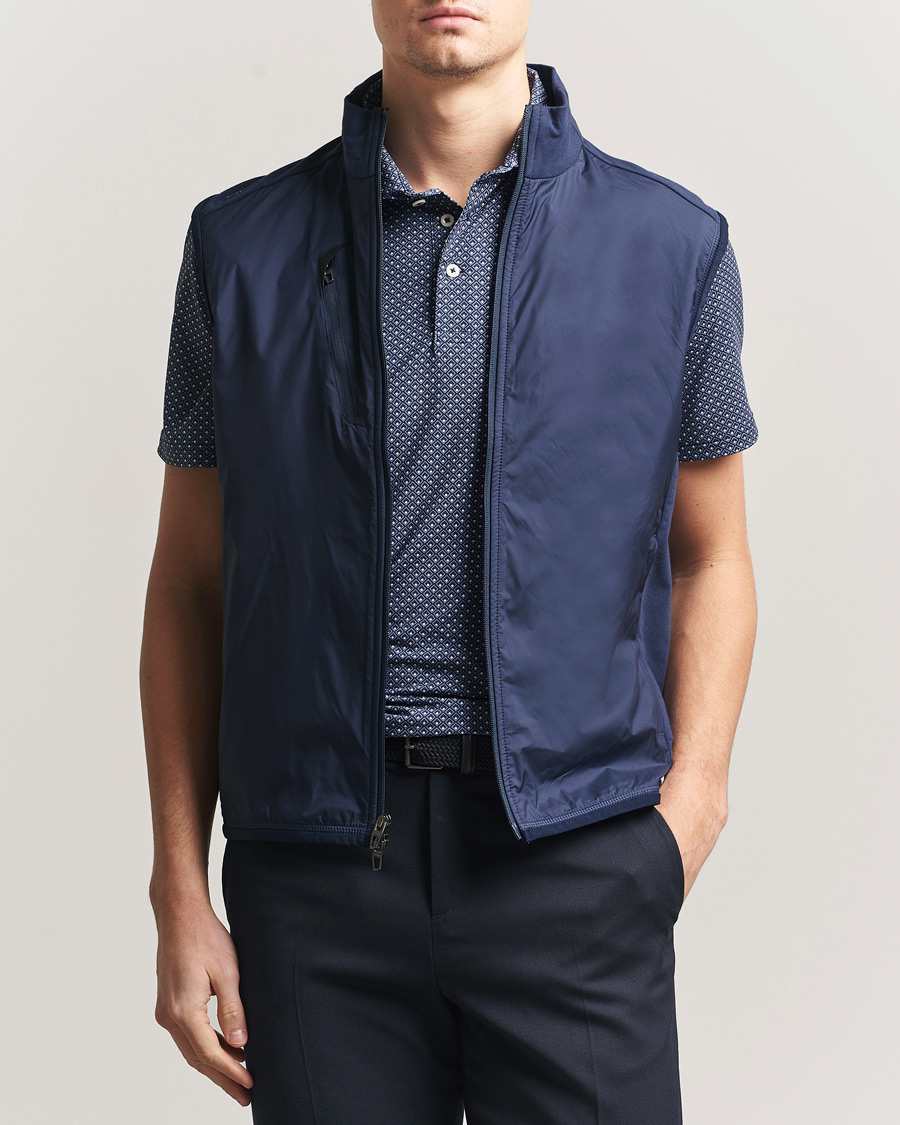 Heren | Gilets | RLX Ralph Lauren | Tech Terry Vest Refined Navy