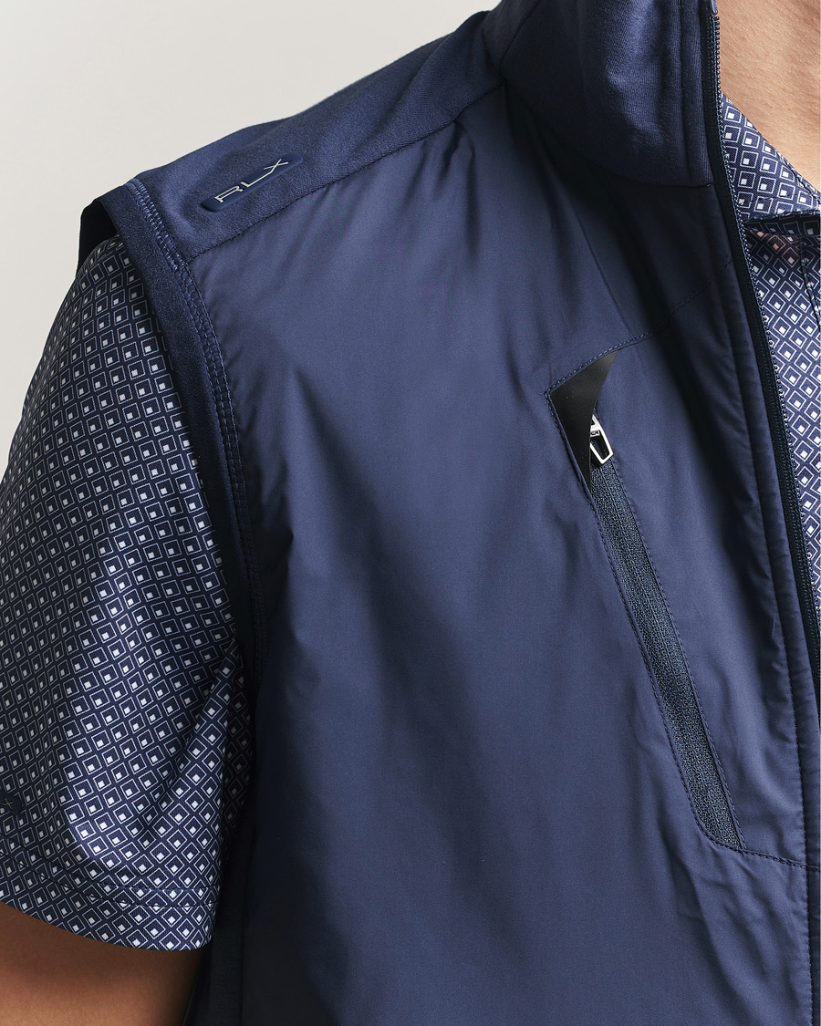 Heren | Gilets | RLX Ralph Lauren | Tech Terry Vest Refined Navy
