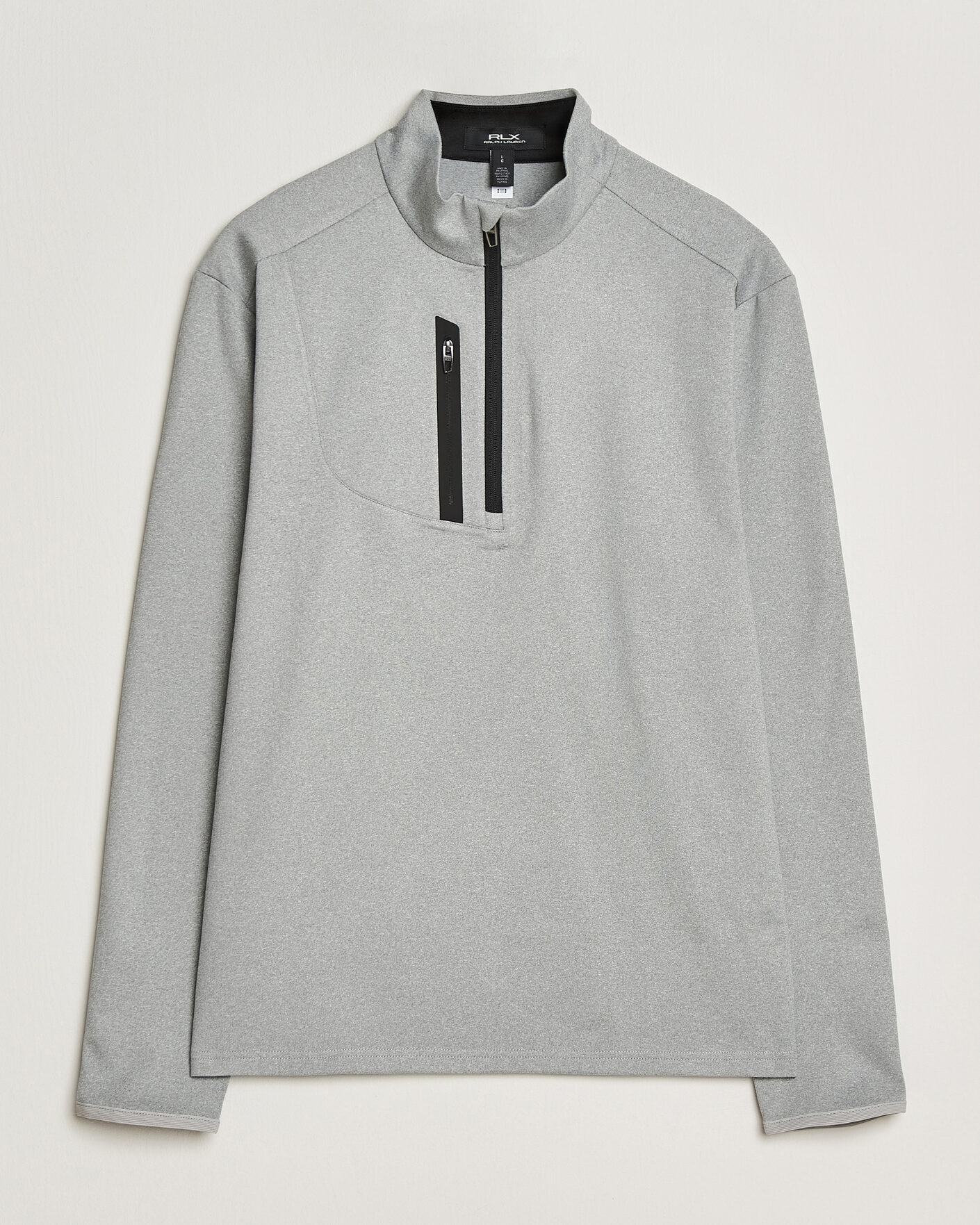 Heren | Golfkleding | RLX Ralph Lauren | Luxury Jersey Half Zip Andover Heather