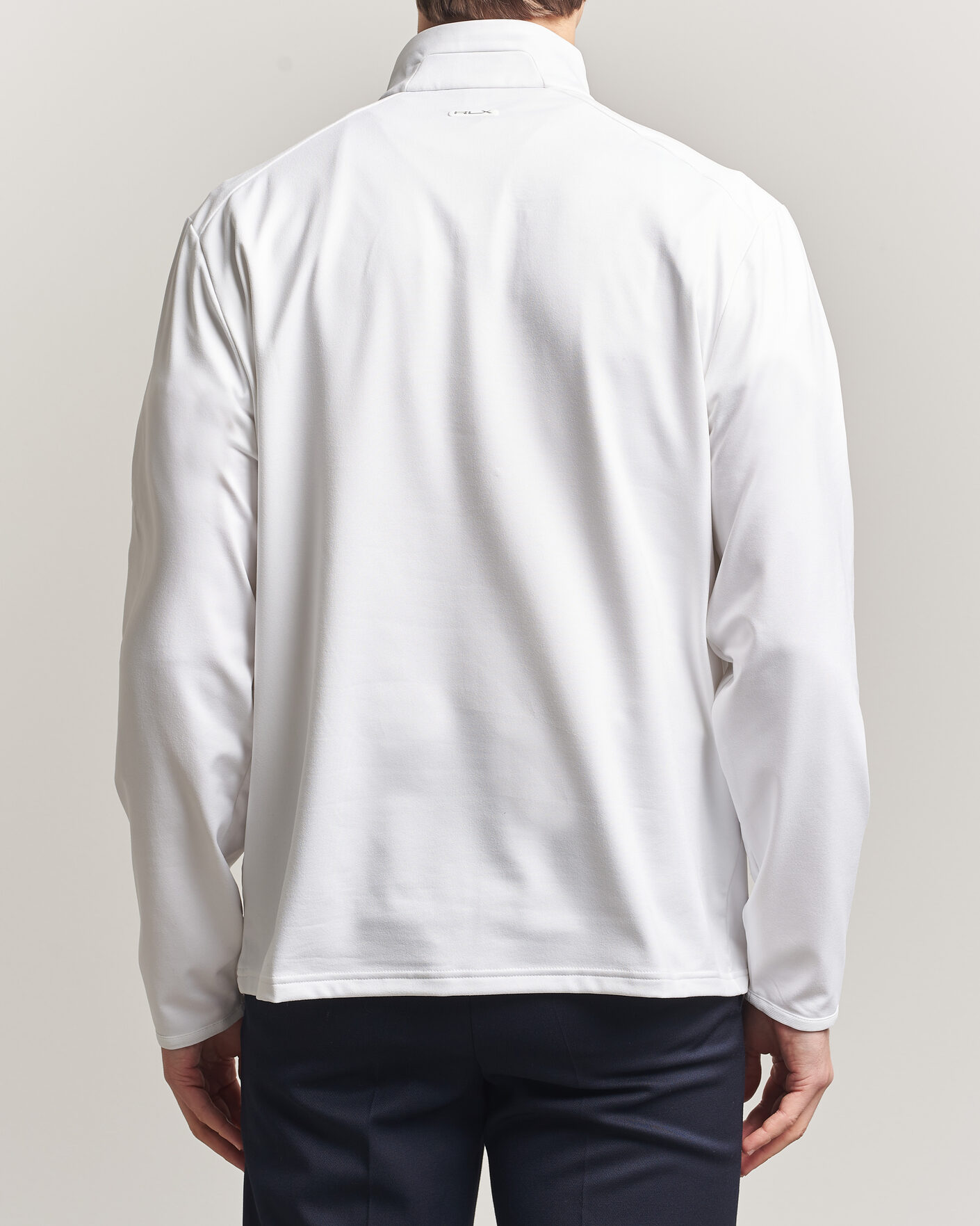 Heren | Golfkleding | RLX Ralph Lauren | Luxury Jersey Half Zip Ceramic White