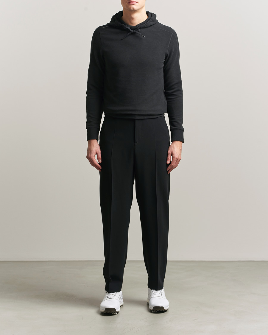 Heren | Truien | RLX Ralph Lauren | Tech Waffle Hoodie Polo Black