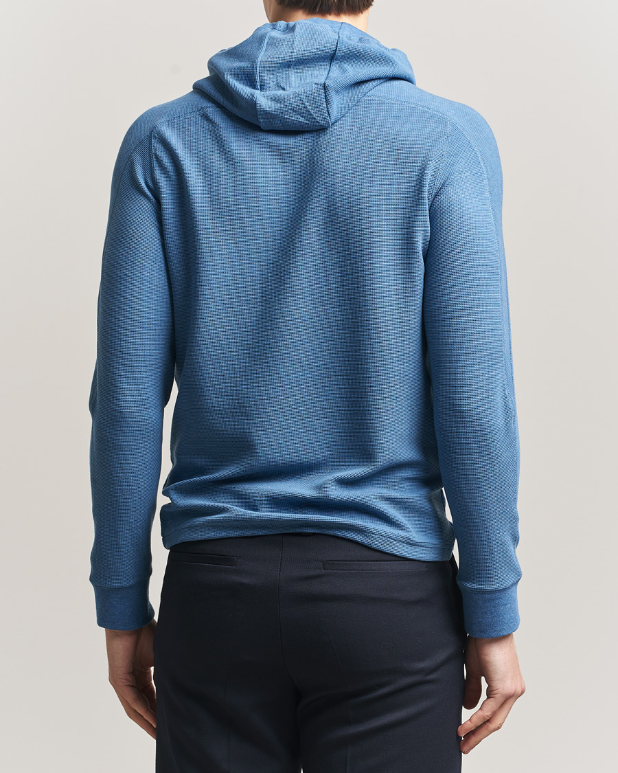 Heren | Truien | RLX Ralph Lauren | Tech Waffle Hoodie Fog Blue Heather