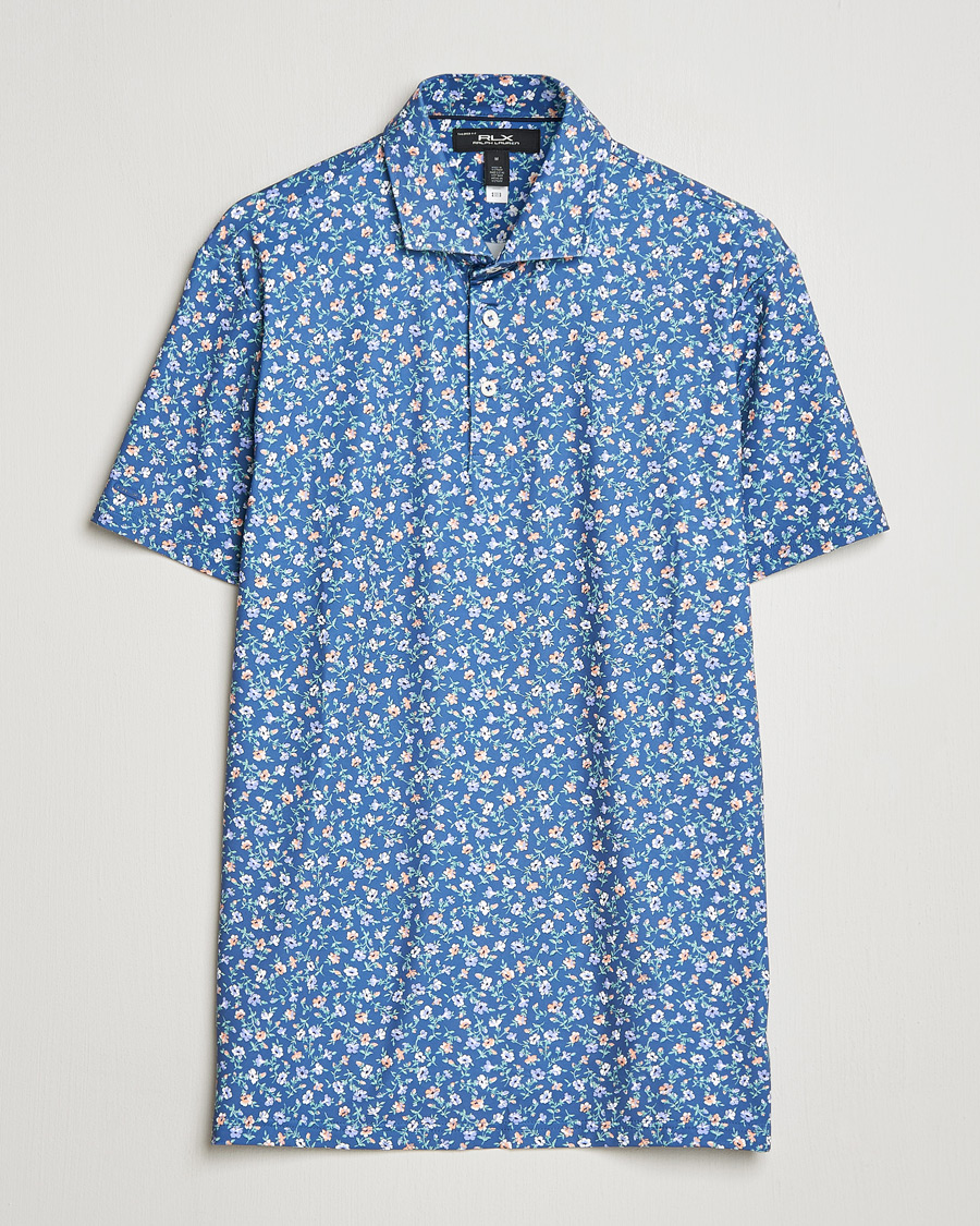 Heren | Polo's | RLX Ralph Lauren | Airflow Polo Printed Old Royal Mini Floral