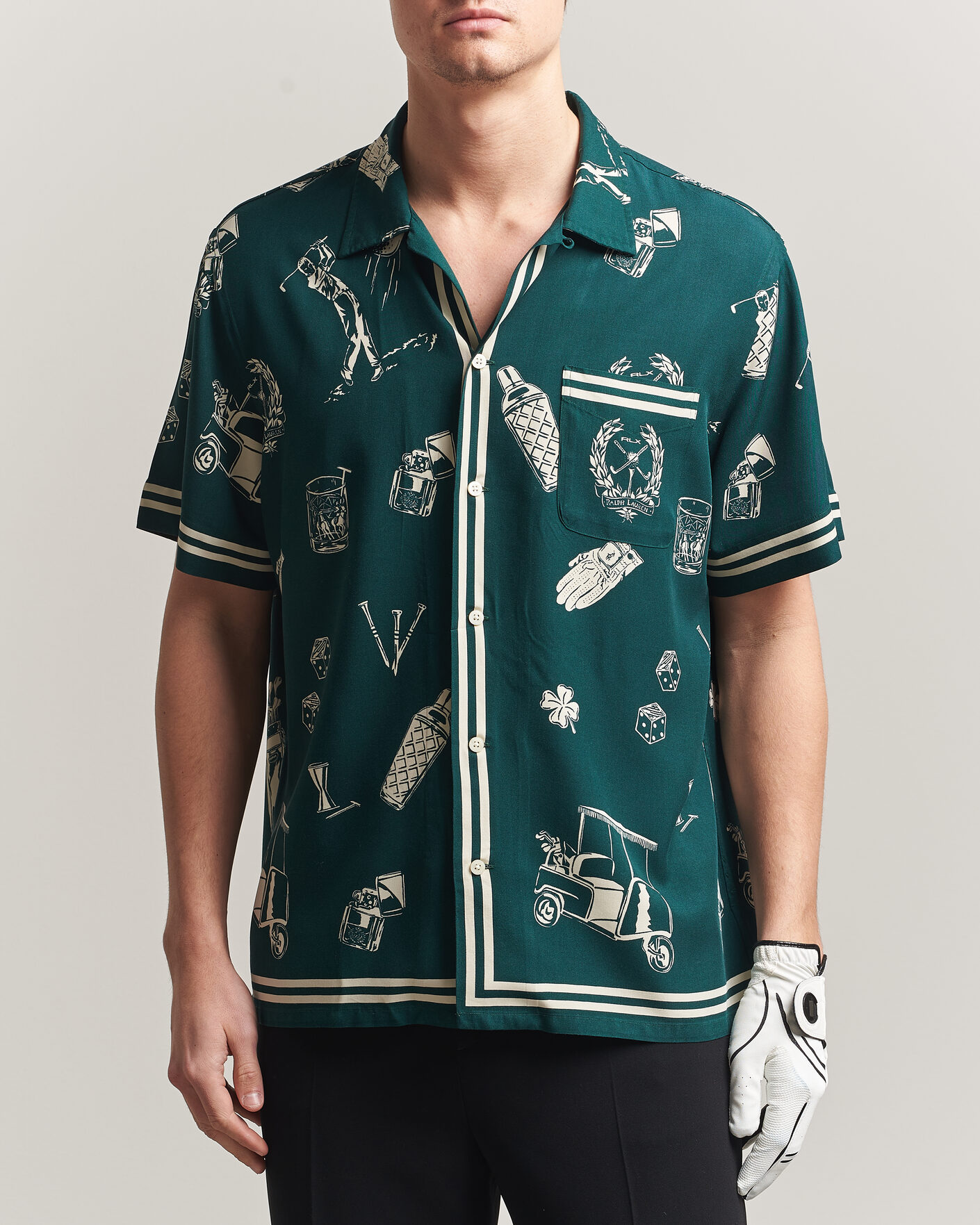 Heren | Overhemden | RLX Ralph Lauren | Short Sleeve Golf Shirt Par-Tee on the Greens