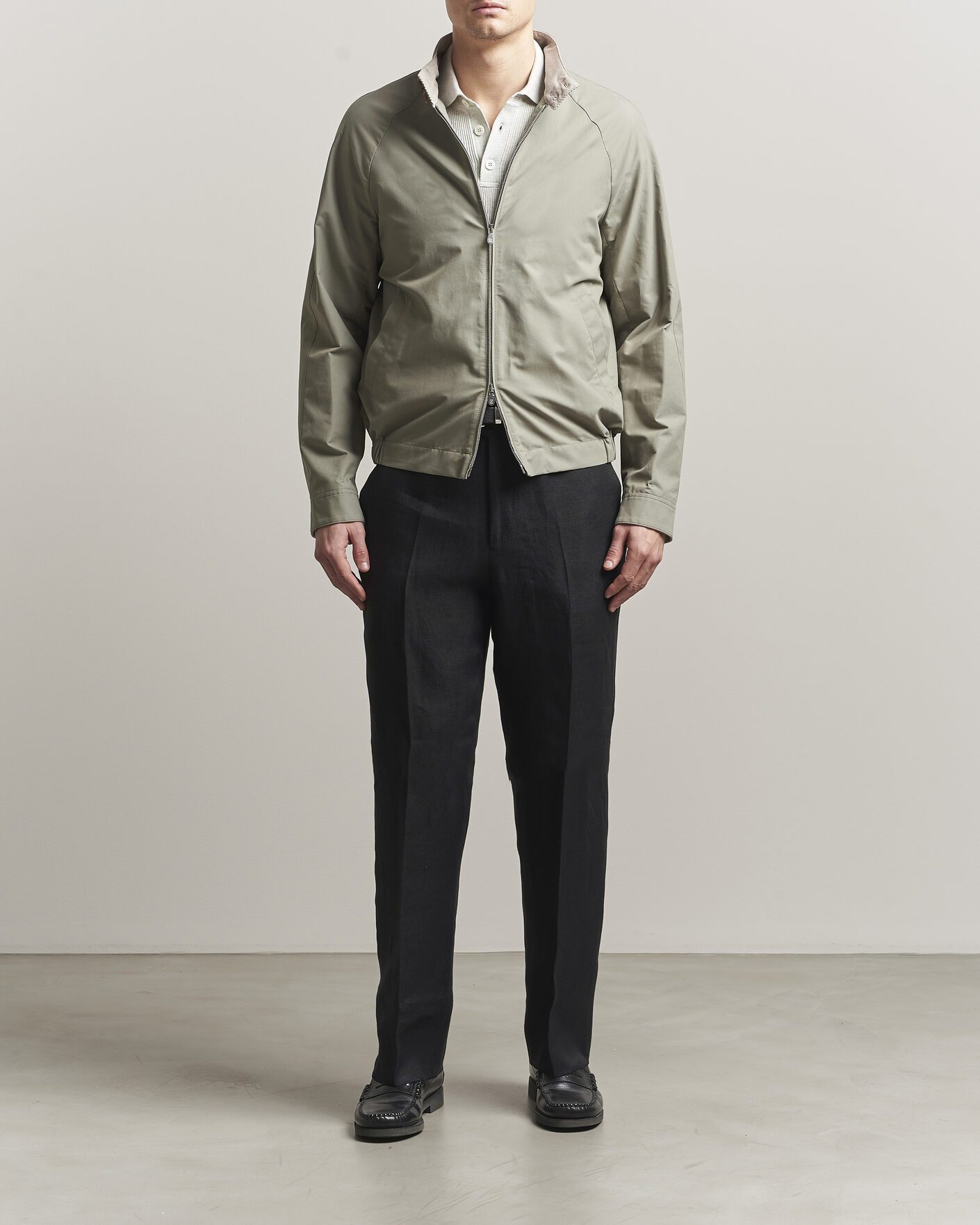 Heren | Jassen | Brunello Cucinelli | Raglan Harrington Jacket Olive