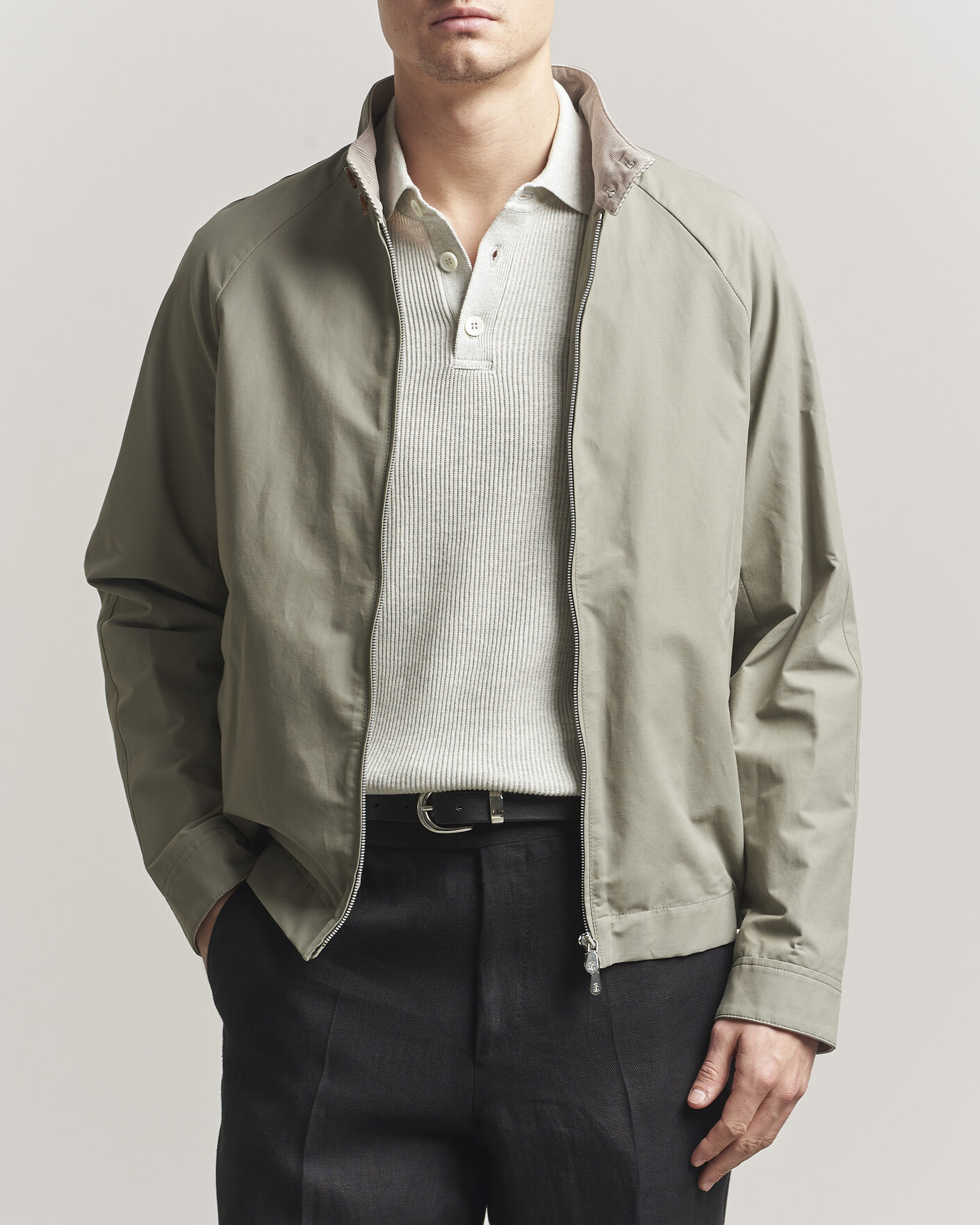 Heren | Jassen | Brunello Cucinelli | Raglan Harrington Jacket Olive