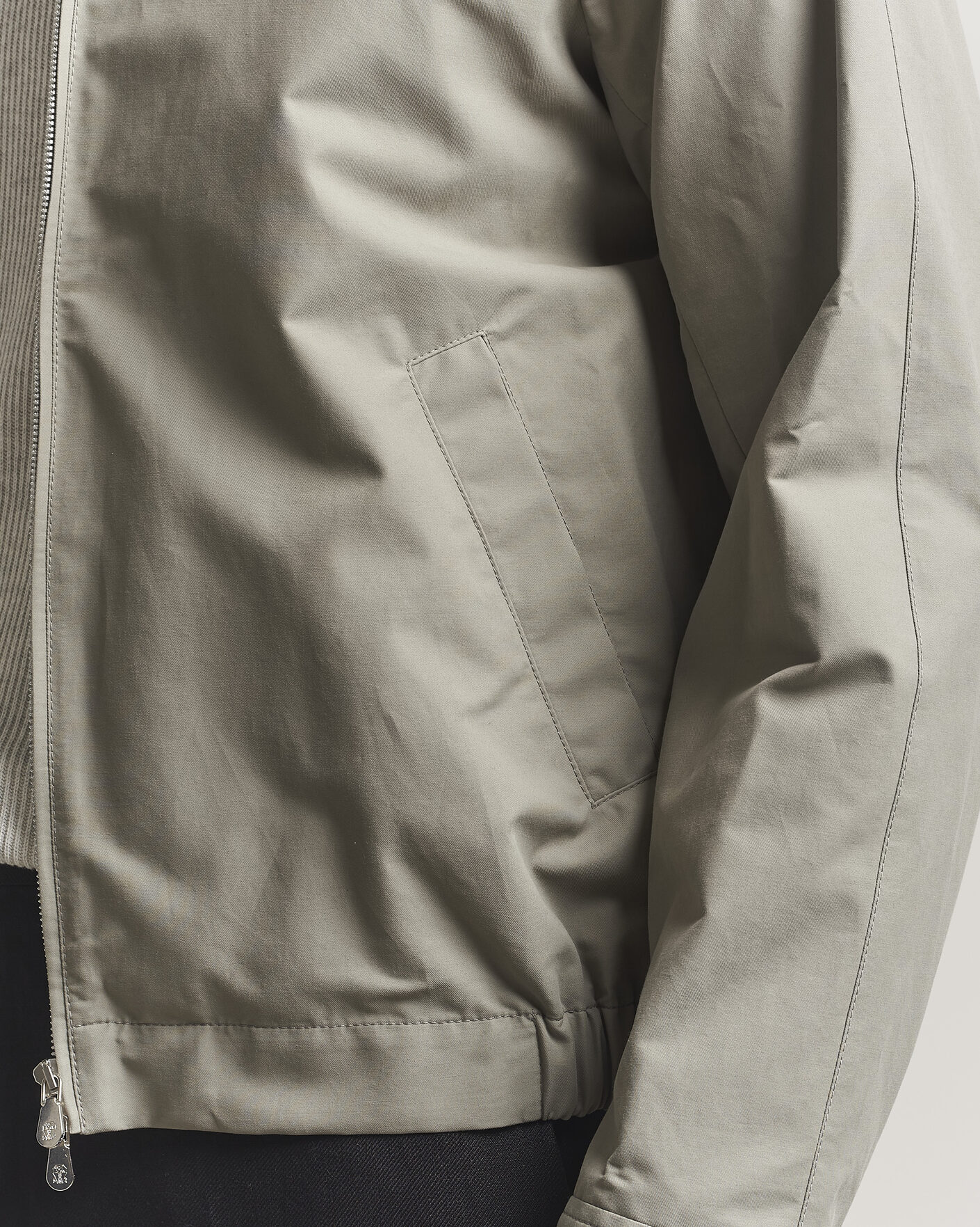 Heren | Jassen | Brunello Cucinelli | Raglan Harrington Jacket Olive