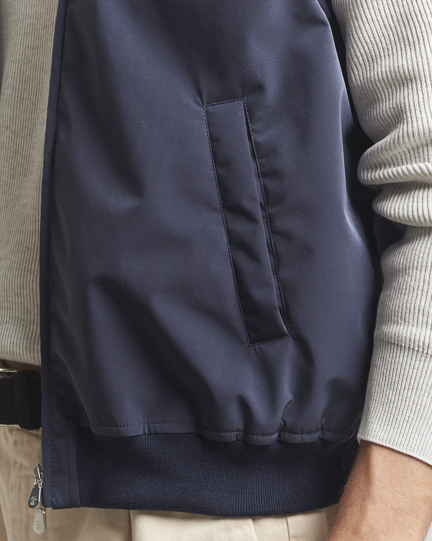 Heren | Gilets | Brunello Cucinelli | Nylon Padded Gilet Navy