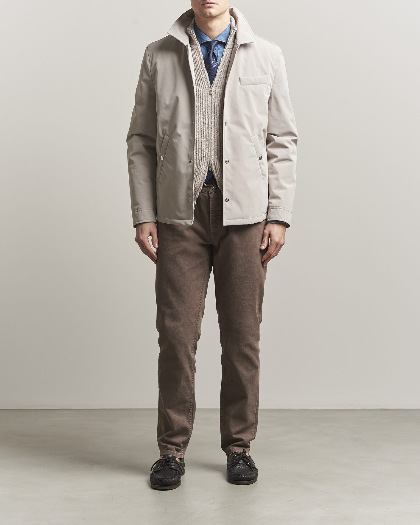 Heren | Jassen | Brunello Cucinelli | Nylon Padded Jacket Beige