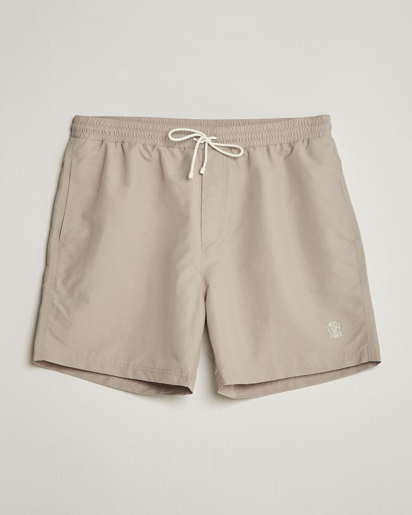 Heren | Zwembroek | Brunello Cucinelli | Nylon Swim Trunks Beige