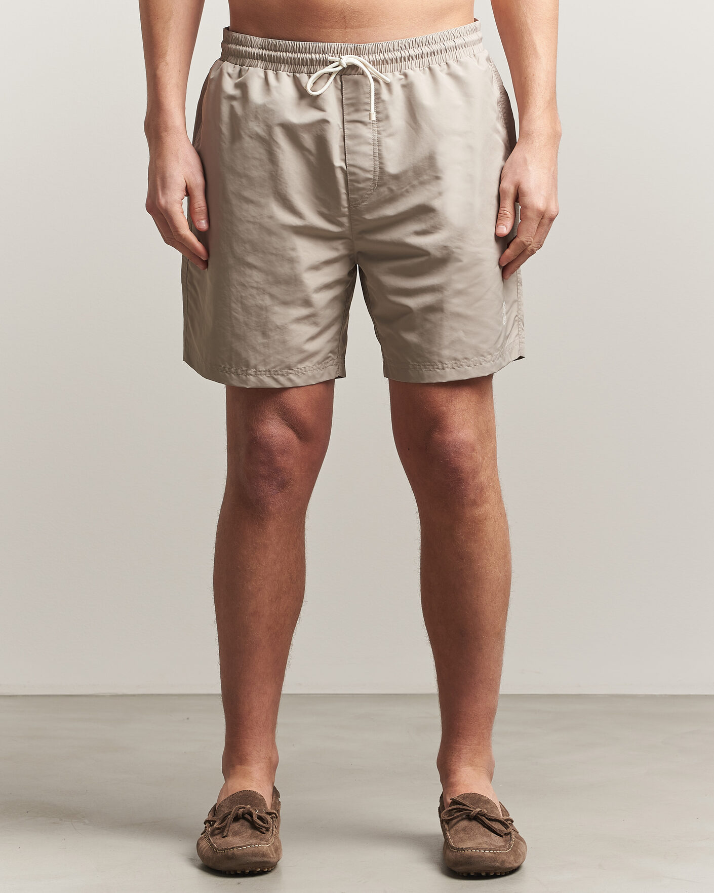 Heren | Zwembroek | Brunello Cucinelli | Nylon Swim Trunks Beige