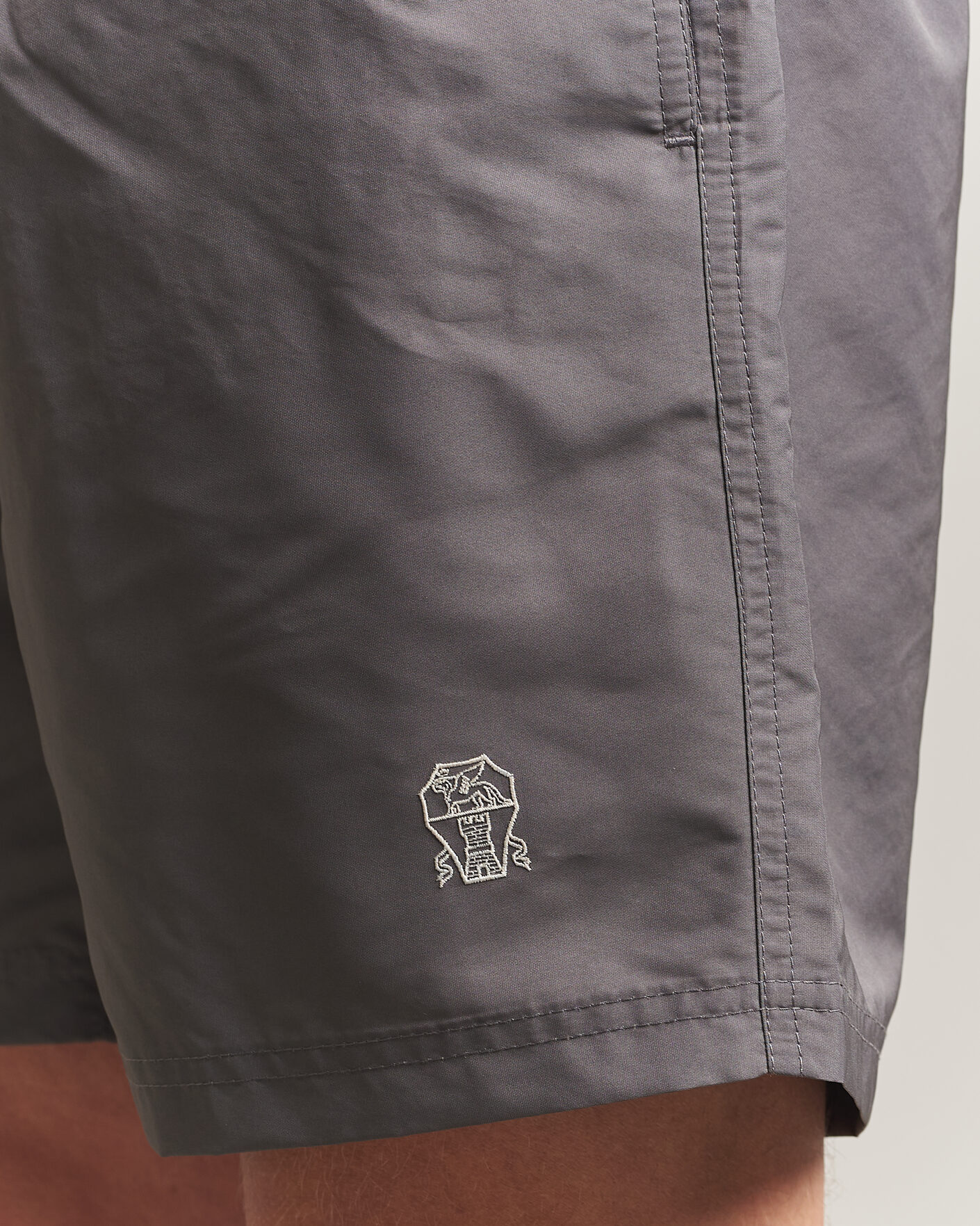 Heren | Zwembroek | Brunello Cucinelli | Nylon Swim Trunks Grey