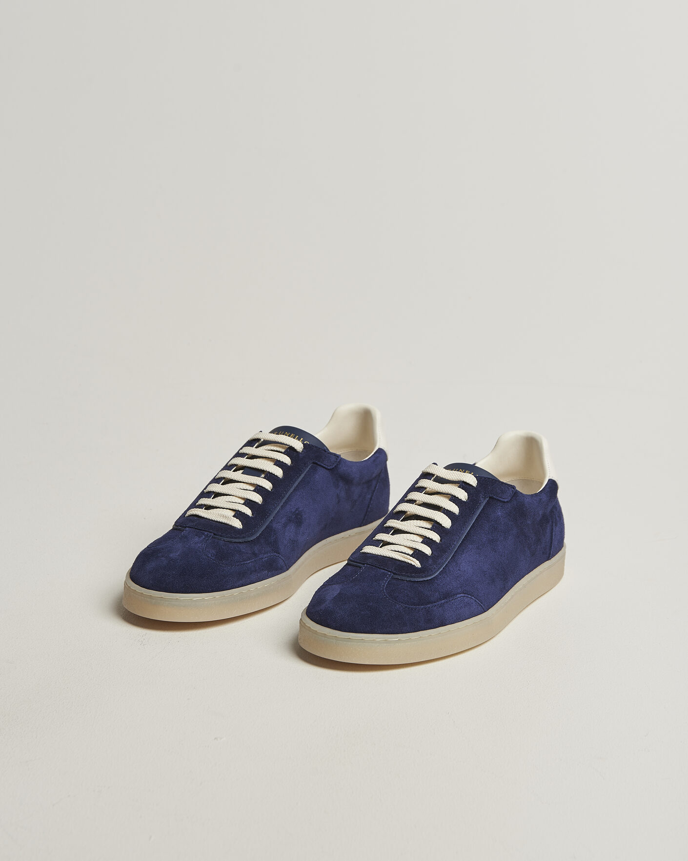 Heren | Sneakers | Brunello Cucinelli | Low Top Sneakers Navy Suede