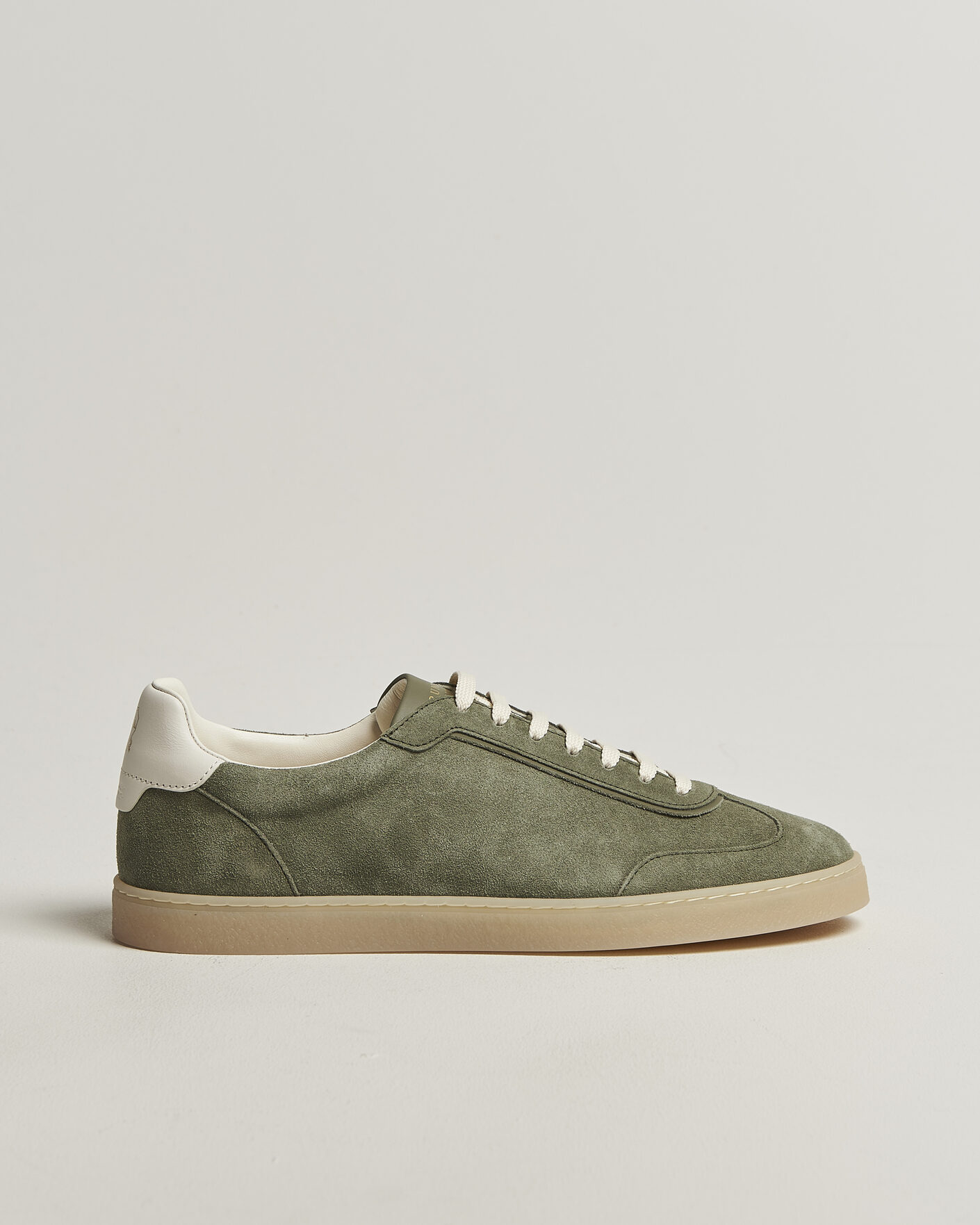 Heren | Sneakers | Brunello Cucinelli | Low Top Sneakers Olive Suede
