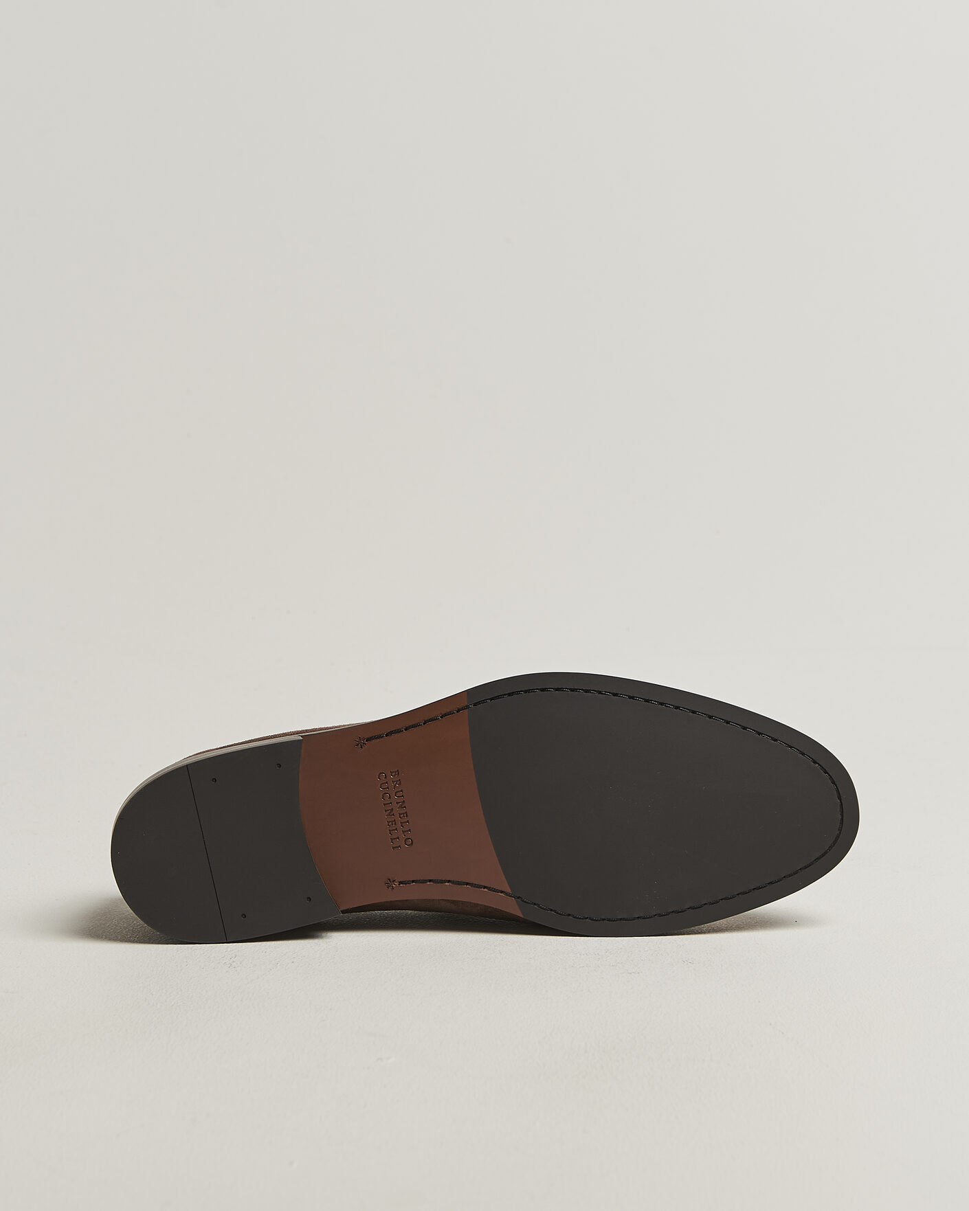 Heren | Instappers | Brunello Cucinelli | Penny Loafers Brown Suede