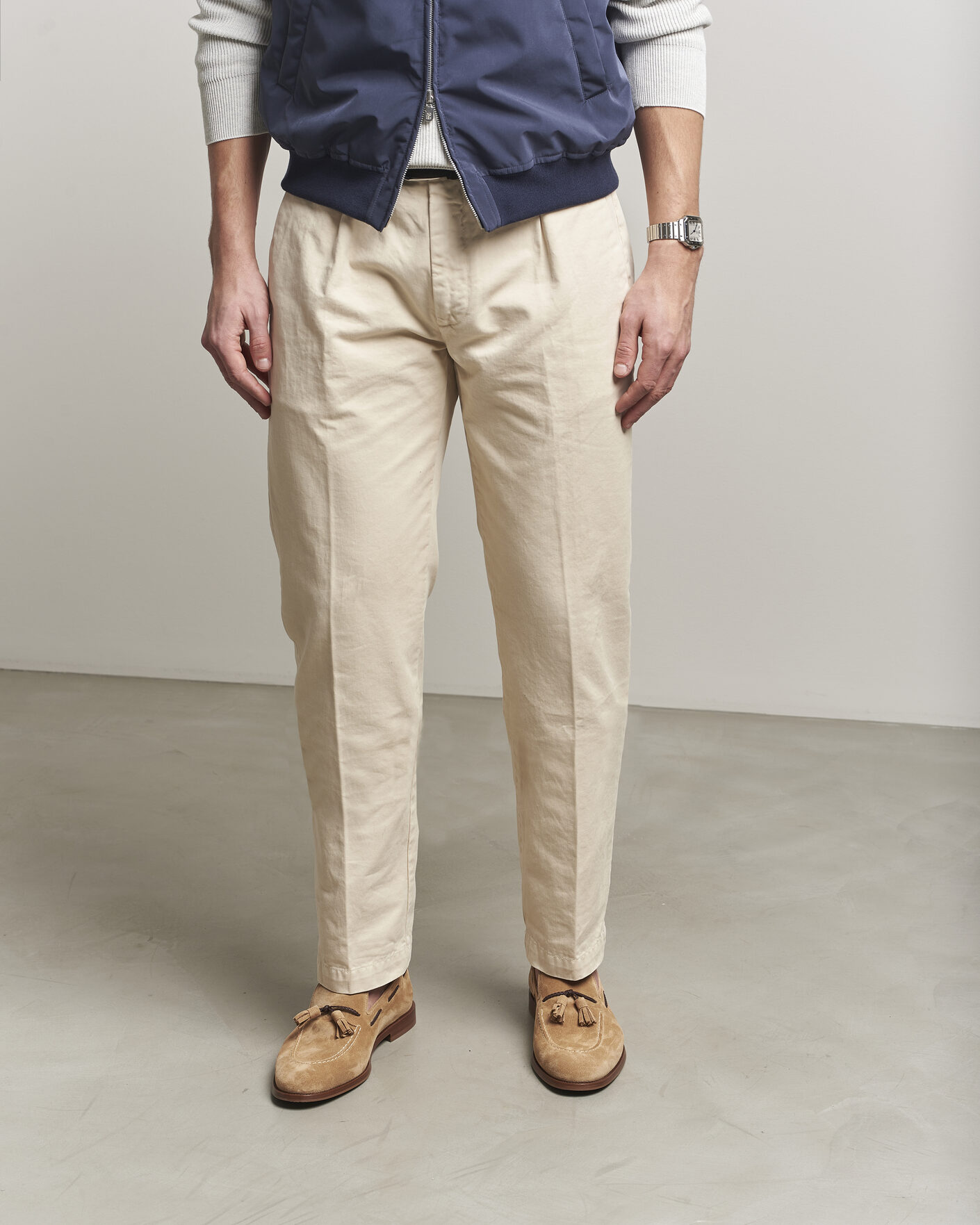 Heren | Instappers | Brunello Cucinelli | Tassel Loafers Siena Brown Suede